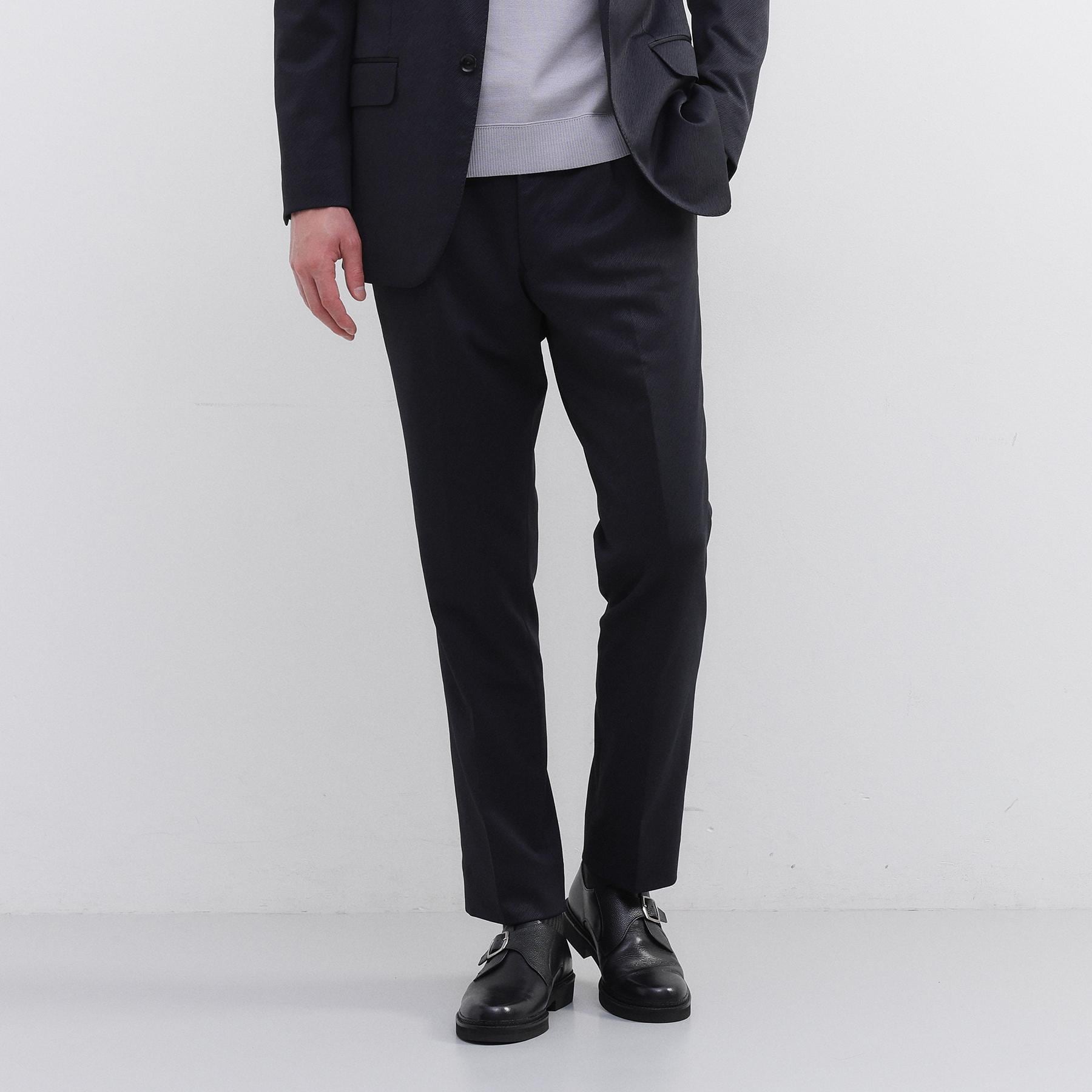 タケオキクチ TAKEO KIKUCHI 楊柳カルゼ パンツ （ネイビー(094)） ネイビー(094)