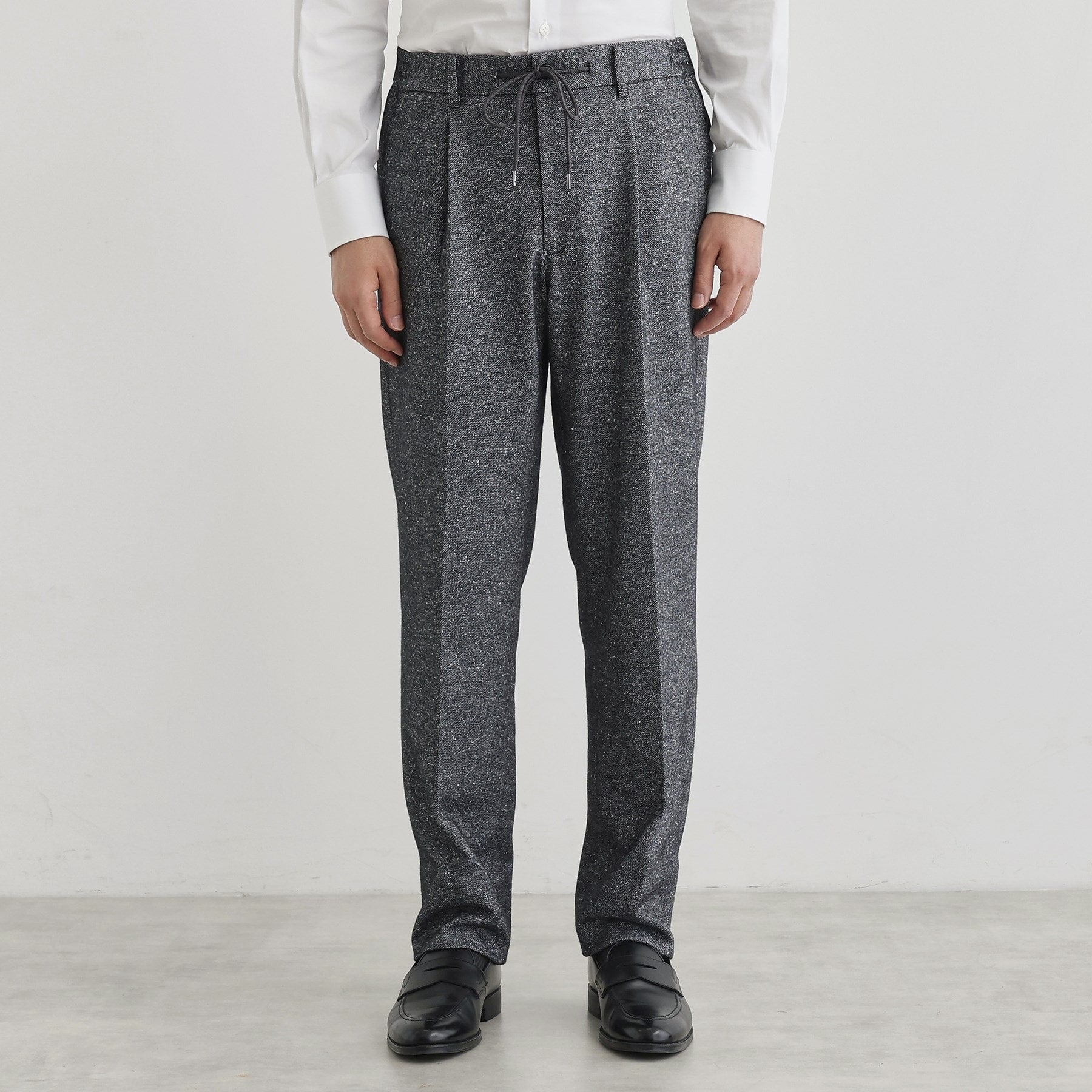 タケオキクチ TAKEO KIKUCHI 尾州織 シルクネップジャージ パンツ （チャコールグレー(014)） チャコールグレー(014)