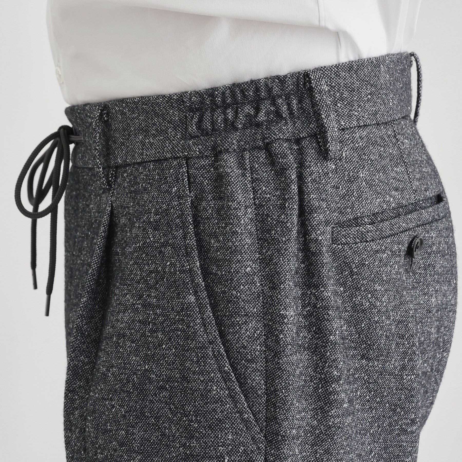 タケオキクチ TAKEO KIKUCHI 尾州織 シルクネップジャージ パンツ （チャコールグレー(014)） チャコールグレー(014)