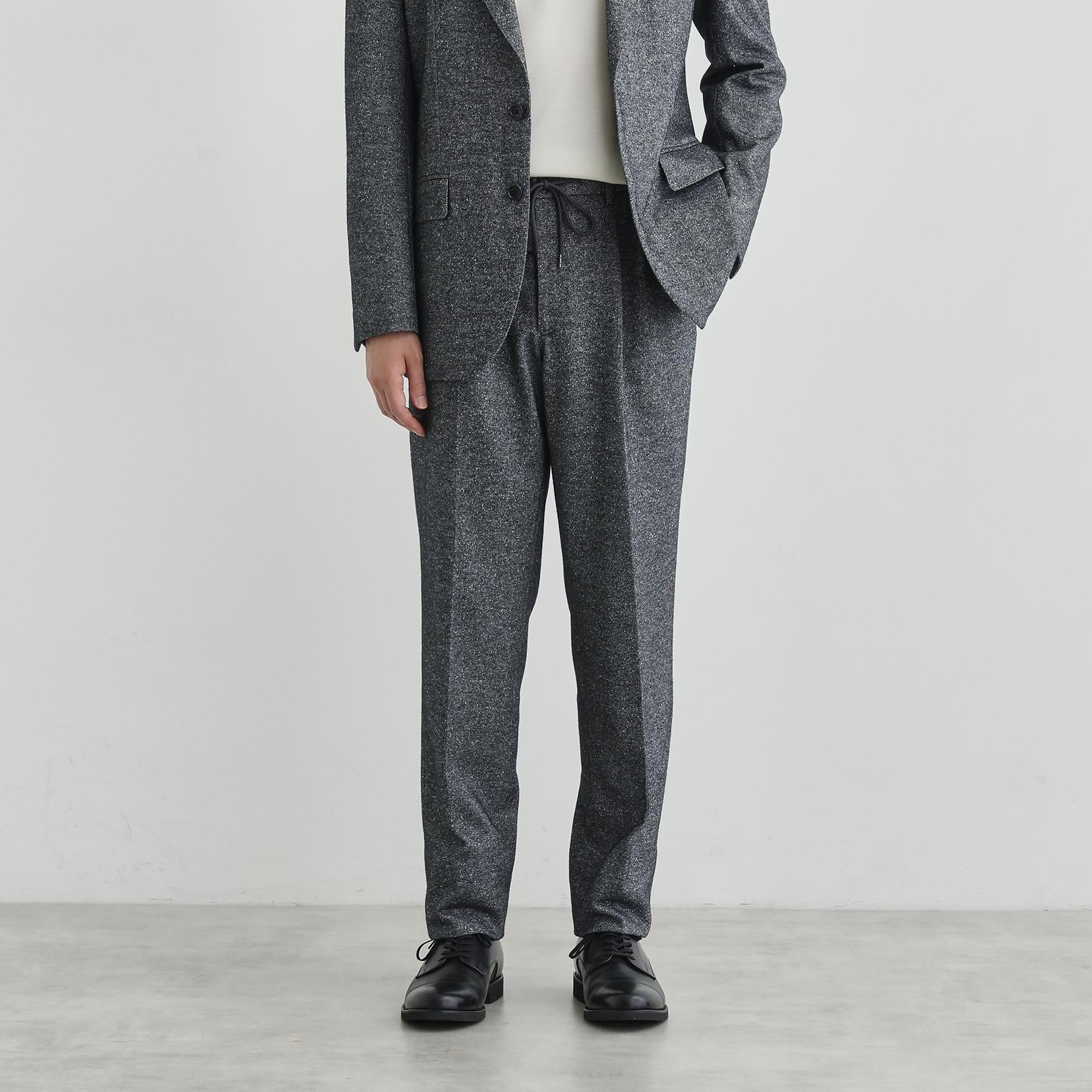 タケオキクチ TAKEO KIKUCHI 尾州織 シルクネップジャージ パンツ （チャコールグレー(014)） チャコールグレー(014)