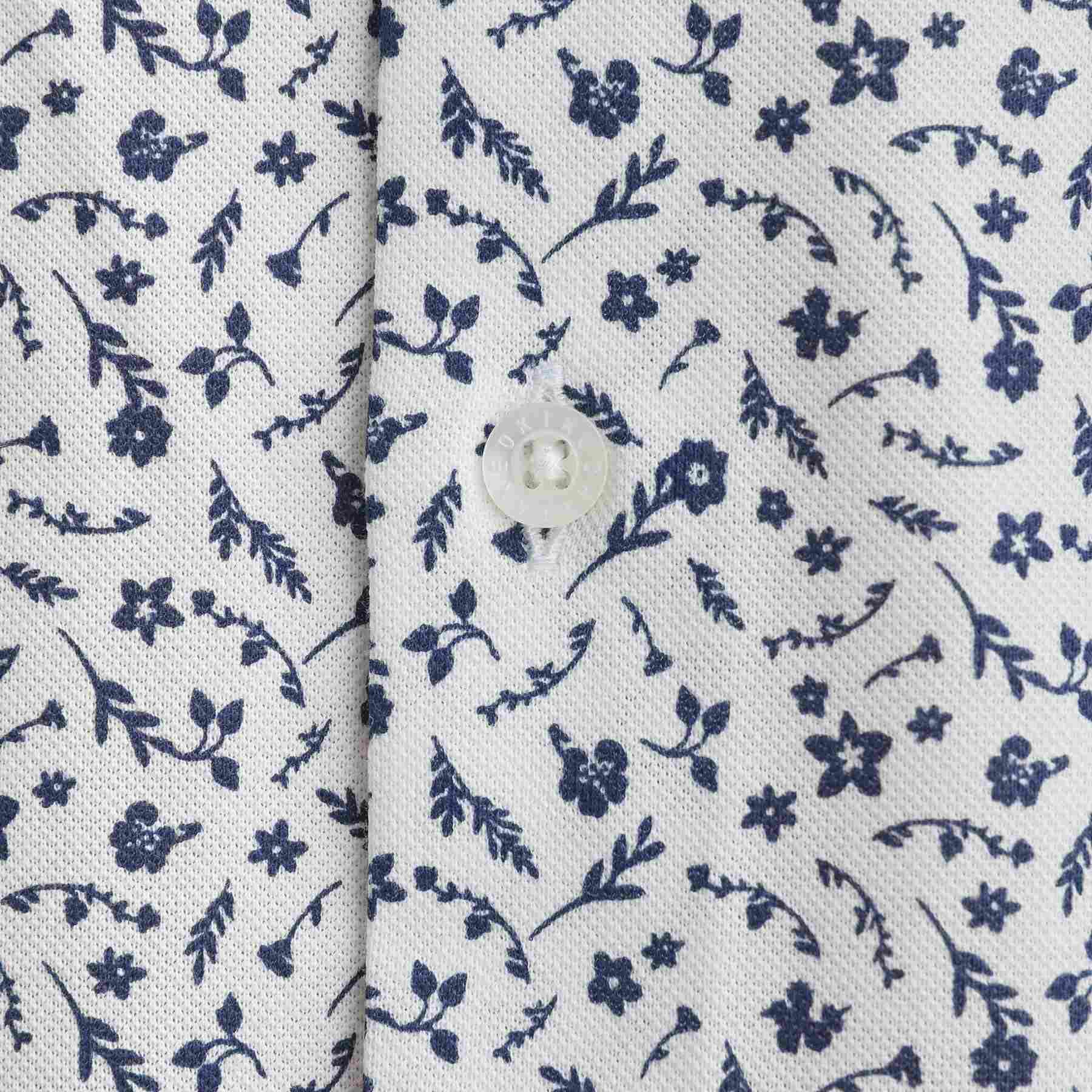 タケオキクチ TAKEO KIKUCHI クールマックス 鹿の子 プリント シャツ （ホワイト(001)） ホワイト(001)