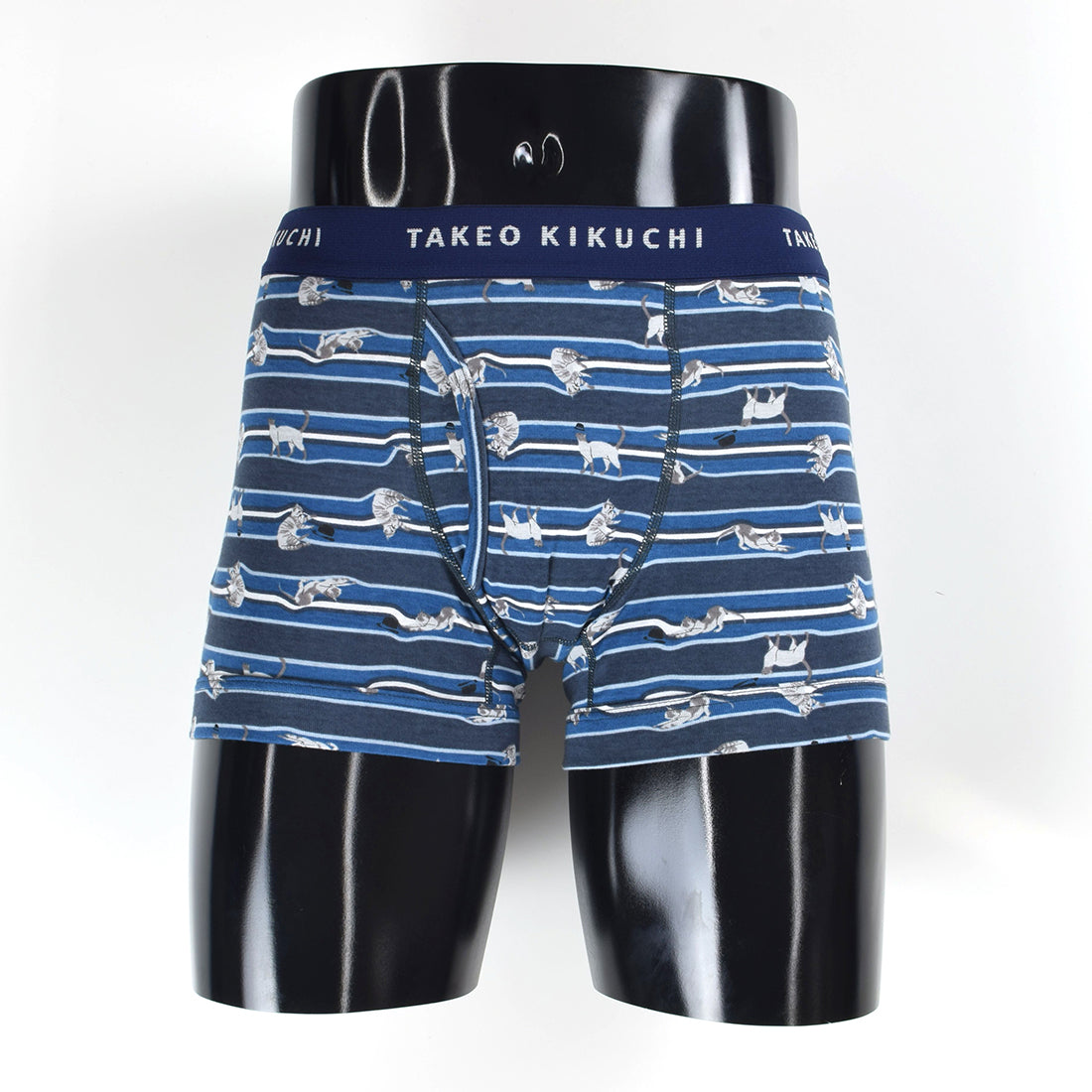 タケオキクチ TAKEO KIKUCHI 前開ボクサーブリーフ 【返品不可商品】 （ブルー） ブルー