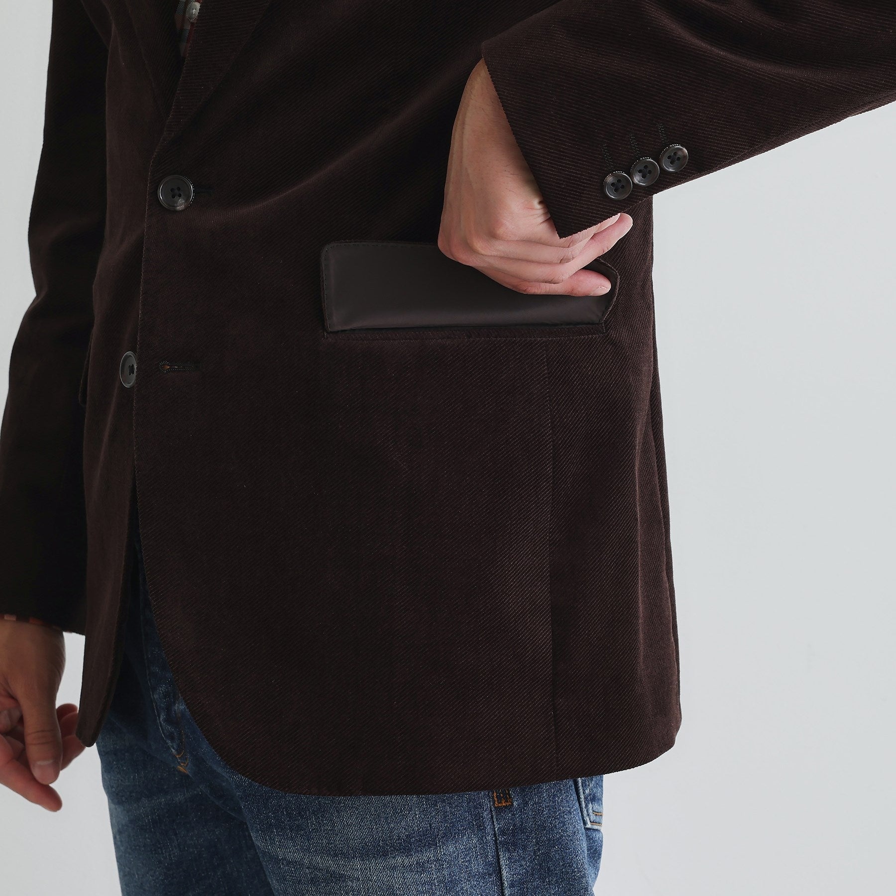 タケオキクチ TAKEO KIKUCHI 【Sサイズ～】ストレッチコーデュロイ ジャケット （ブラウン(044)） ブラウン(044)