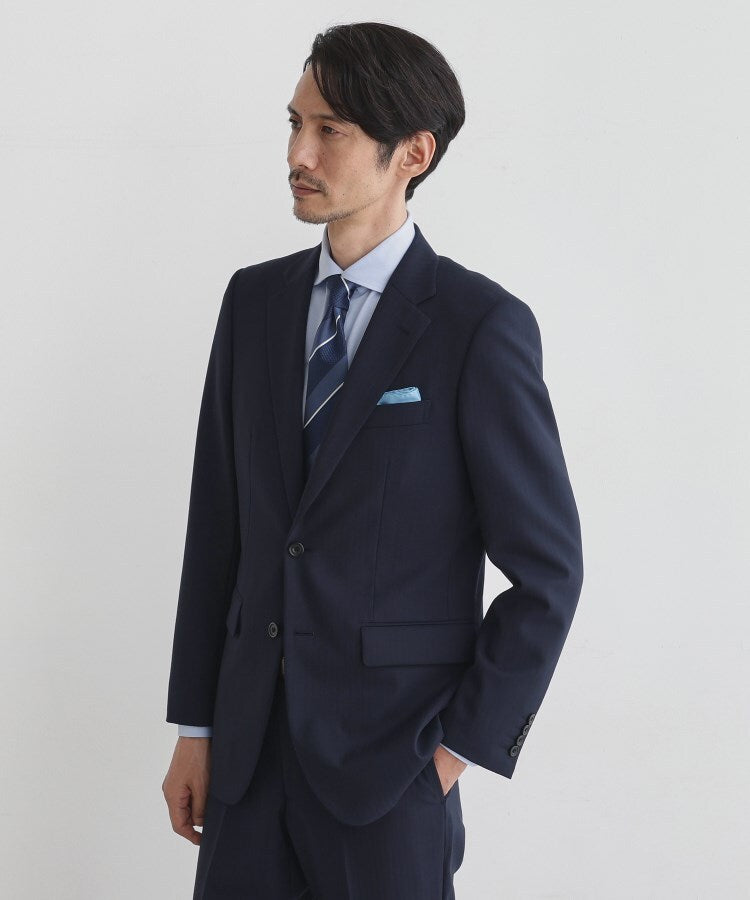タケオキクチ TAKEO KIKUCHI シャドーオルタネートストライプ スーツ （ブルー(393)） ブルー(393)
