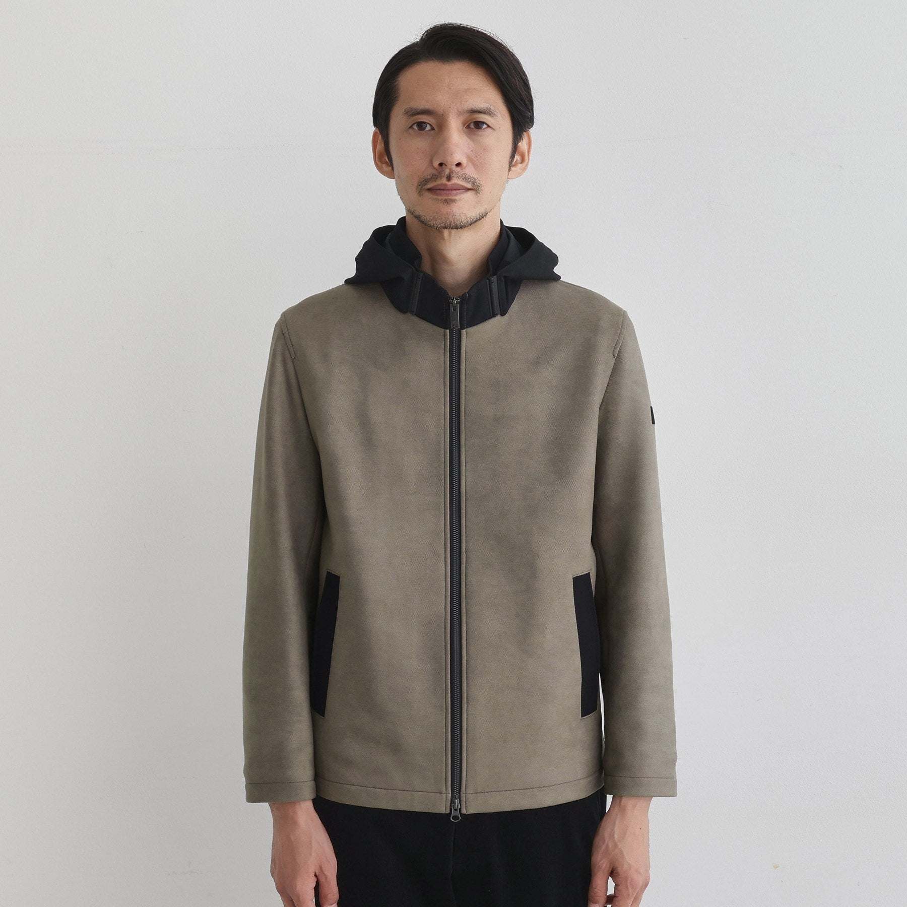 ジャケット・アウター 00s TAKEO KIKUCHI blouson hoodie jacket TAKEO KIKUCHI Size S Down Fabric Zip-Up Hooded Blouson