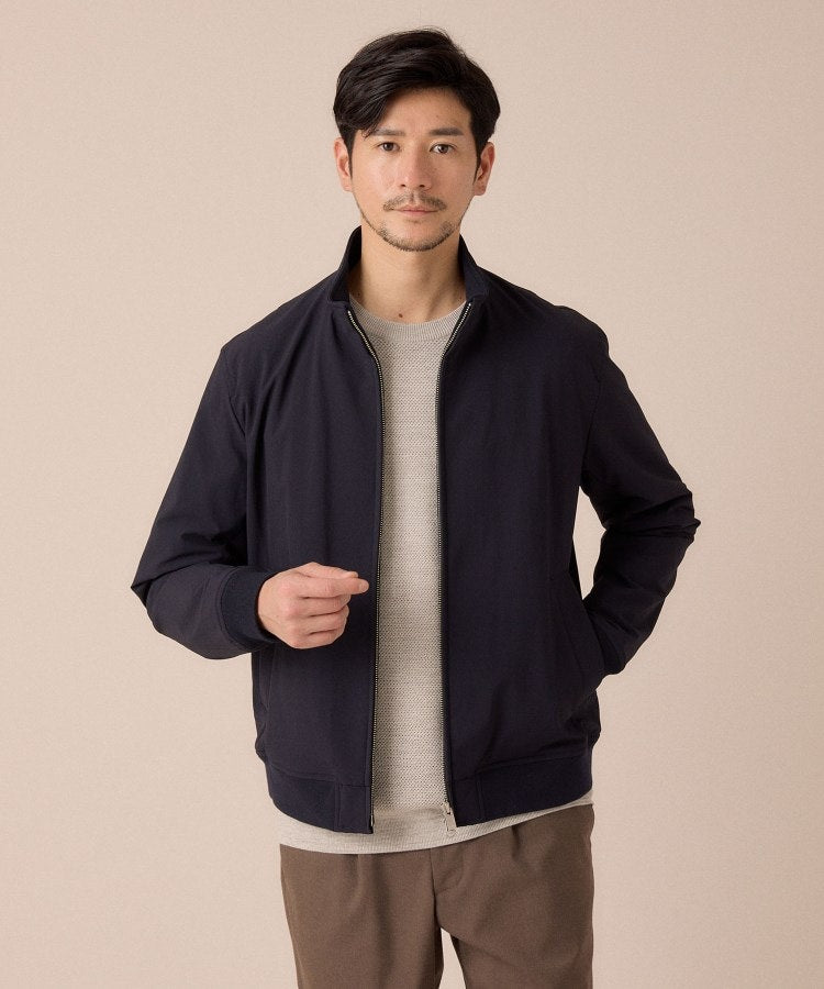 タケオキクチ TAKEO KIKUCHI スタンドカラー ショート リブ ブルゾン （ネイビー(094)） ネイビー(094)