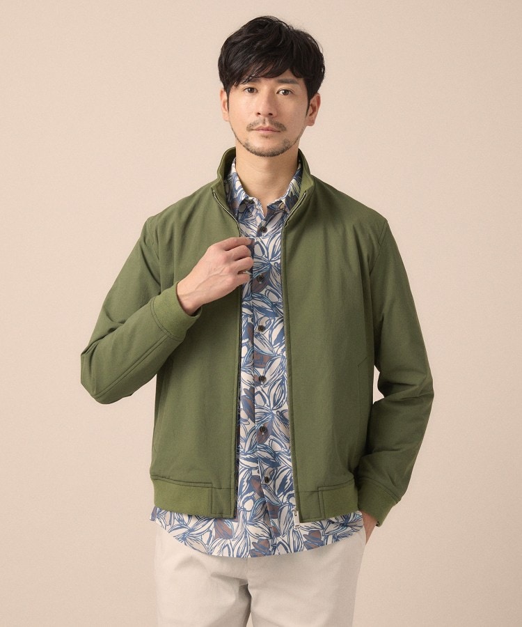 タケオキクチ TAKEO KIKUCHI スタンドカラー ショート リブ ブルゾン （ネイビー(094)） ネイビー(094)
