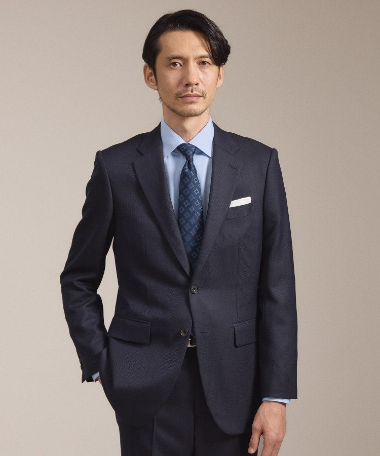 タケオキクチ TAKEO KIKUCHI 【Made in JAPAN】立菱（たてびし）スーツ （ネイビー(094)） ネイビー(094)