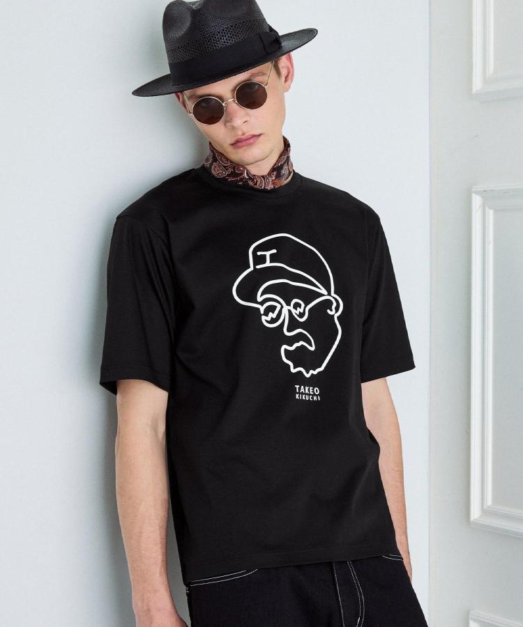 タケオキクチ TAKEO KIKUCHI ◆アイスクリアコットン ワンストローク 半袖Tシャツ （ベージュ(052)） ベージュ(052)
