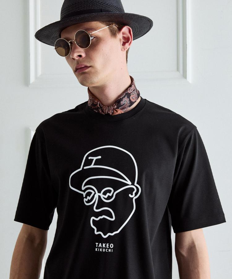 タケオキクチ TAKEO KIKUCHI ◆アイスクリアコットン ワンストローク 半袖Tシャツ （ベージュ(052)） ベージュ(052)