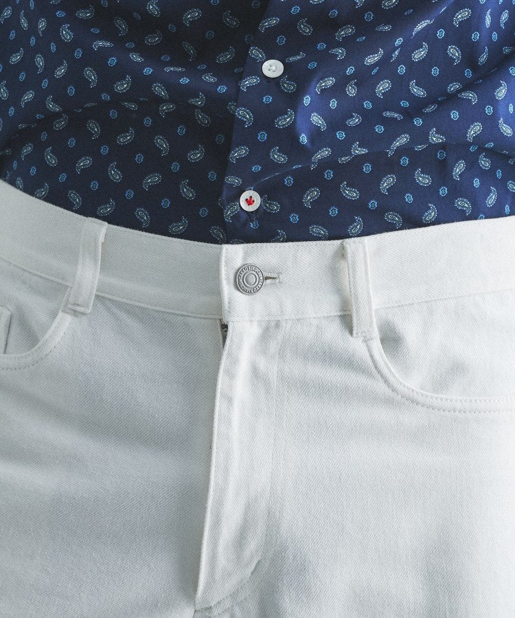 タケオキクチ TAKEO KIKUCHI ◆【BOWLER HAT LABEL】エクスプローラー 11ozカラーデニム （ホワイト(001)） ホワイト(001)