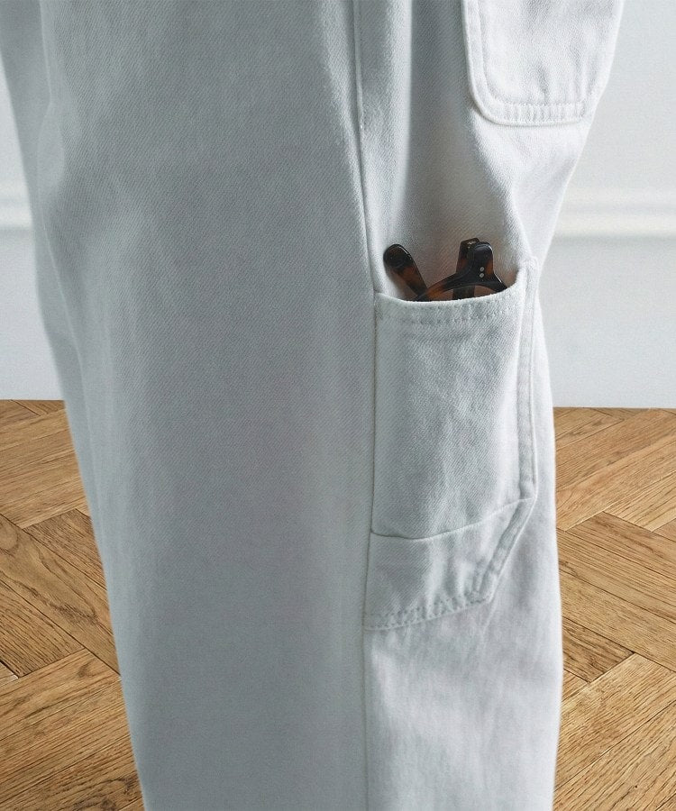 タケオキクチ TAKEO KIKUCHI ◆【BOWLER HAT LABEL】エクスプローラー 11ozカラーデニム （ホワイト(001)） ホワイト(001)