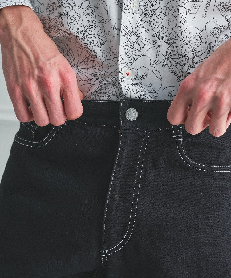 タケオキクチ TAKEO KIKUCHI ◆【BOWLER HAT LABEL】エクスプローラー 11ozカラーデニム （ホワイト(001)） ホワイト(001)