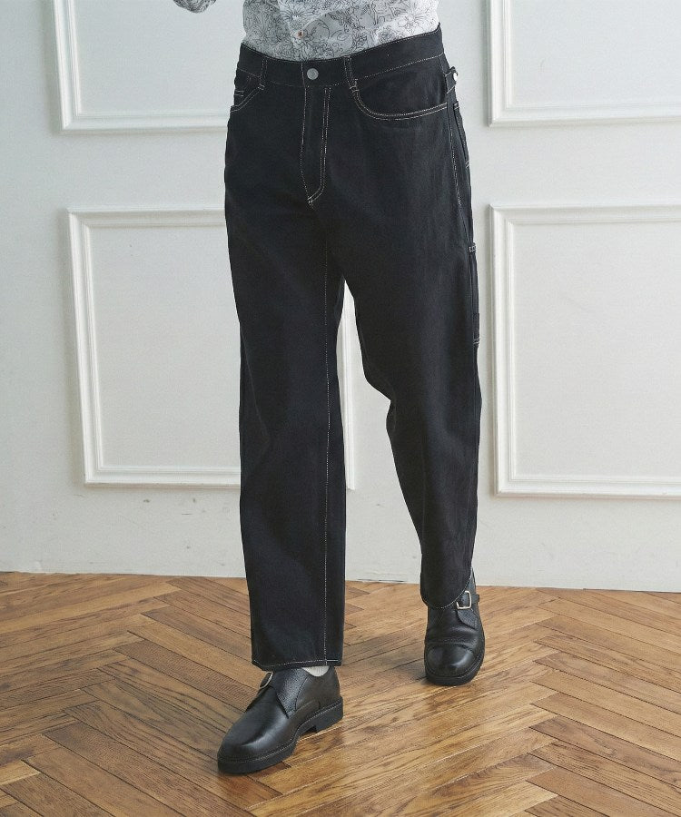 タケオキクチ TAKEO KIKUCHI ◆【BOWLER HAT LABEL】エクスプローラー 11ozカラーデニム （ホワイト(001)） ホワイト(001)