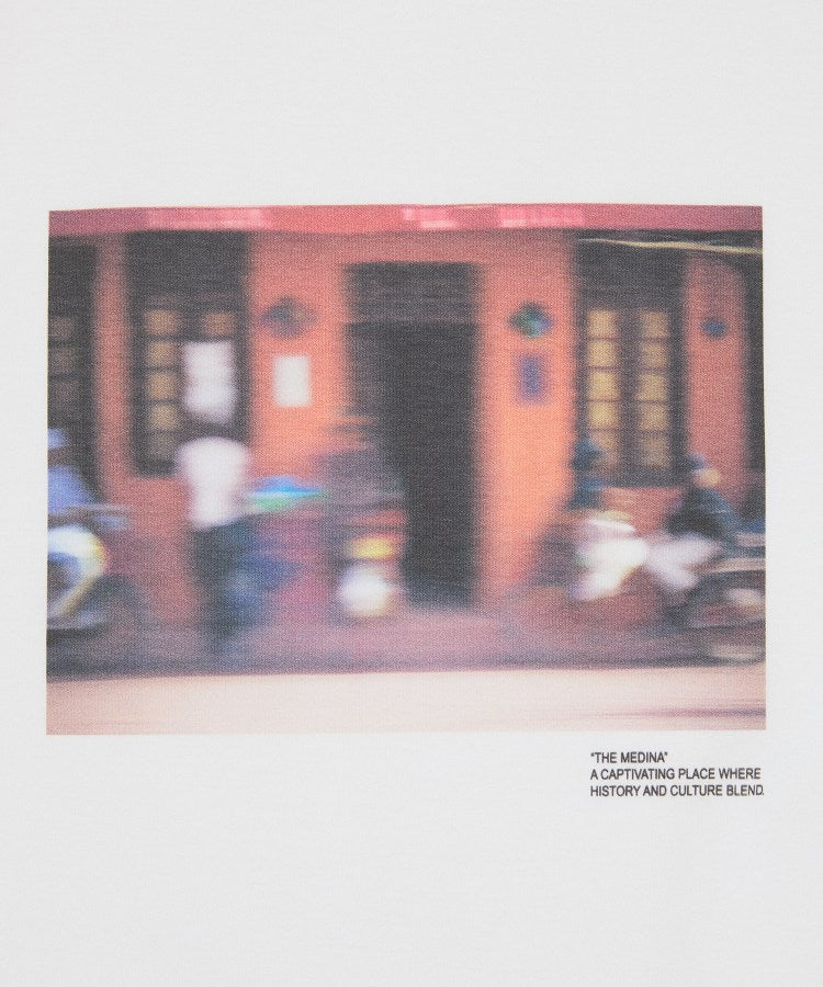 タケオキクチ TAKEO KIKUCHI マラケシュ フォト Tシャツ （ホワイト(401)） ホワイト(401)