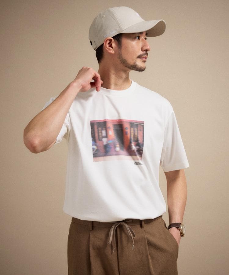 タケオキクチ TAKEO KIKUCHI マラケシュ フォト Tシャツ （ホワイト(501)） ホワイト(501)