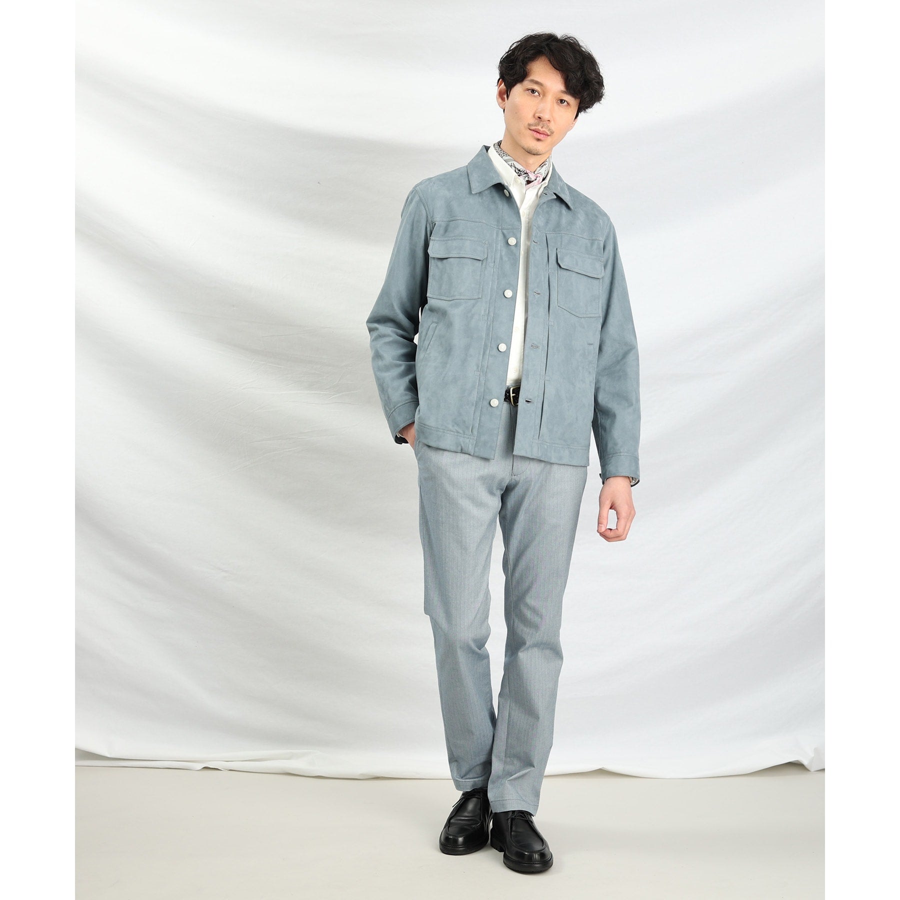 TAKEO KIKUCHI [Available in 7 sizes and 6 colors!] Top Multi Herringbone Pants