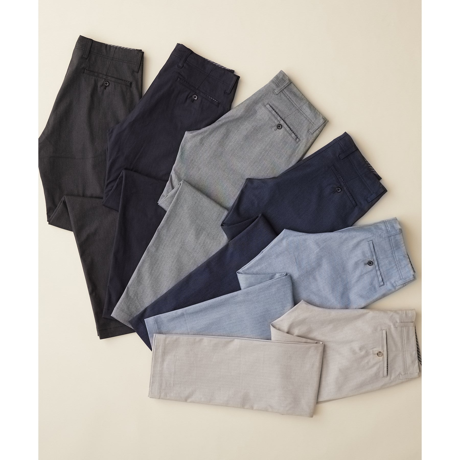 TAKEO KIKUCHI [Available in 7 sizes and 6 colors!] Top Multi Herringbone Pants