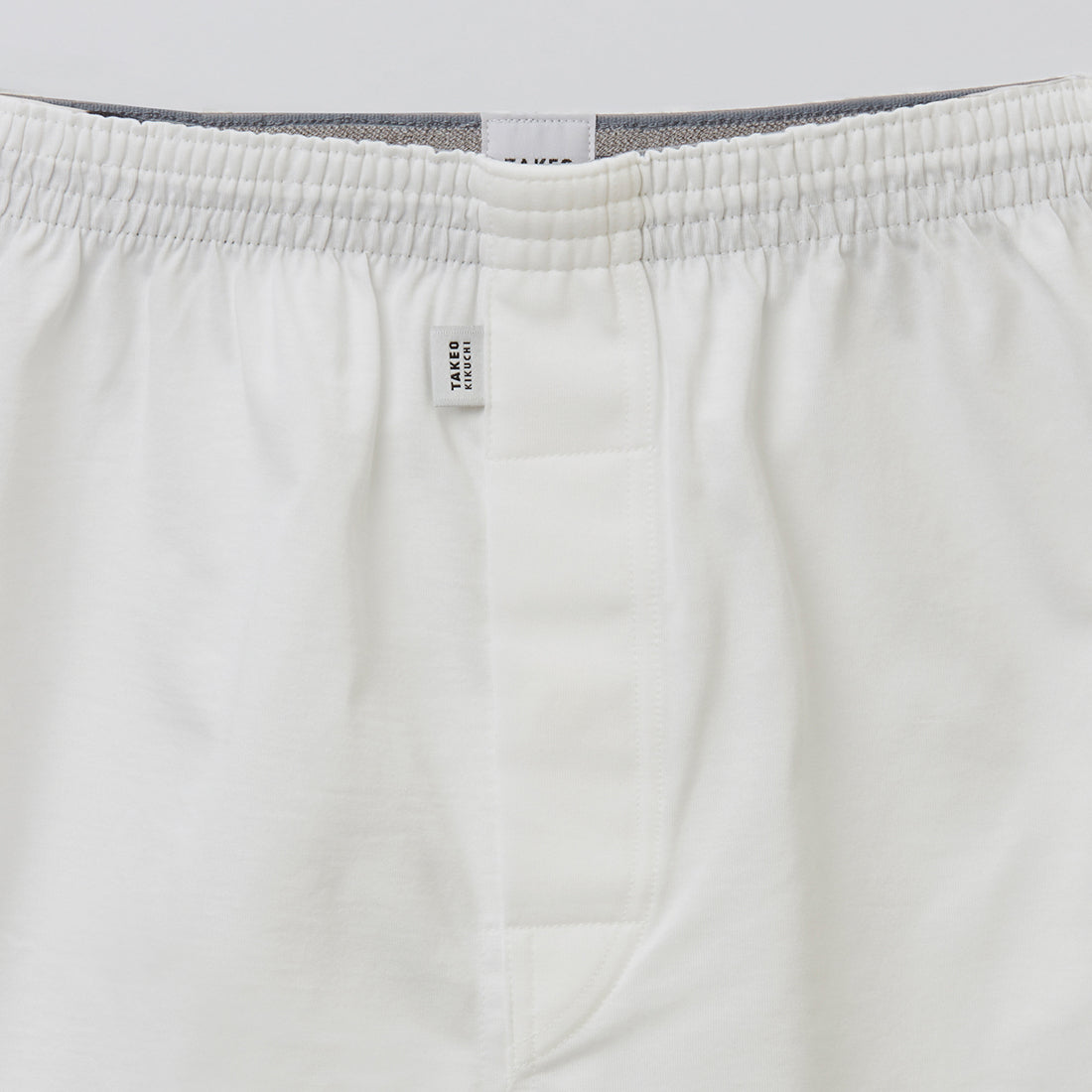 タケオキクチ TAKEO KIKUCHI 無地ニットトランクス【返品不可商品】 （ホワイト） ホワイト
