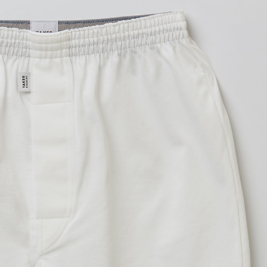 タケオキクチ TAKEO KIKUCHI 無地ニットトランクス【返品不可商品】 （ホワイト） ホワイト