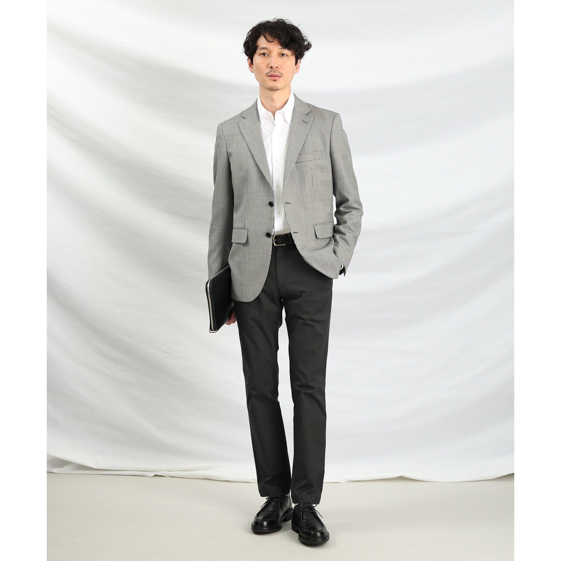 タケオキクチ TAKEO KIKUCHI 【全7サイズ×6色展開！】トップマルチヘリンボン パンツ (ネイビー) ネイビー(093)