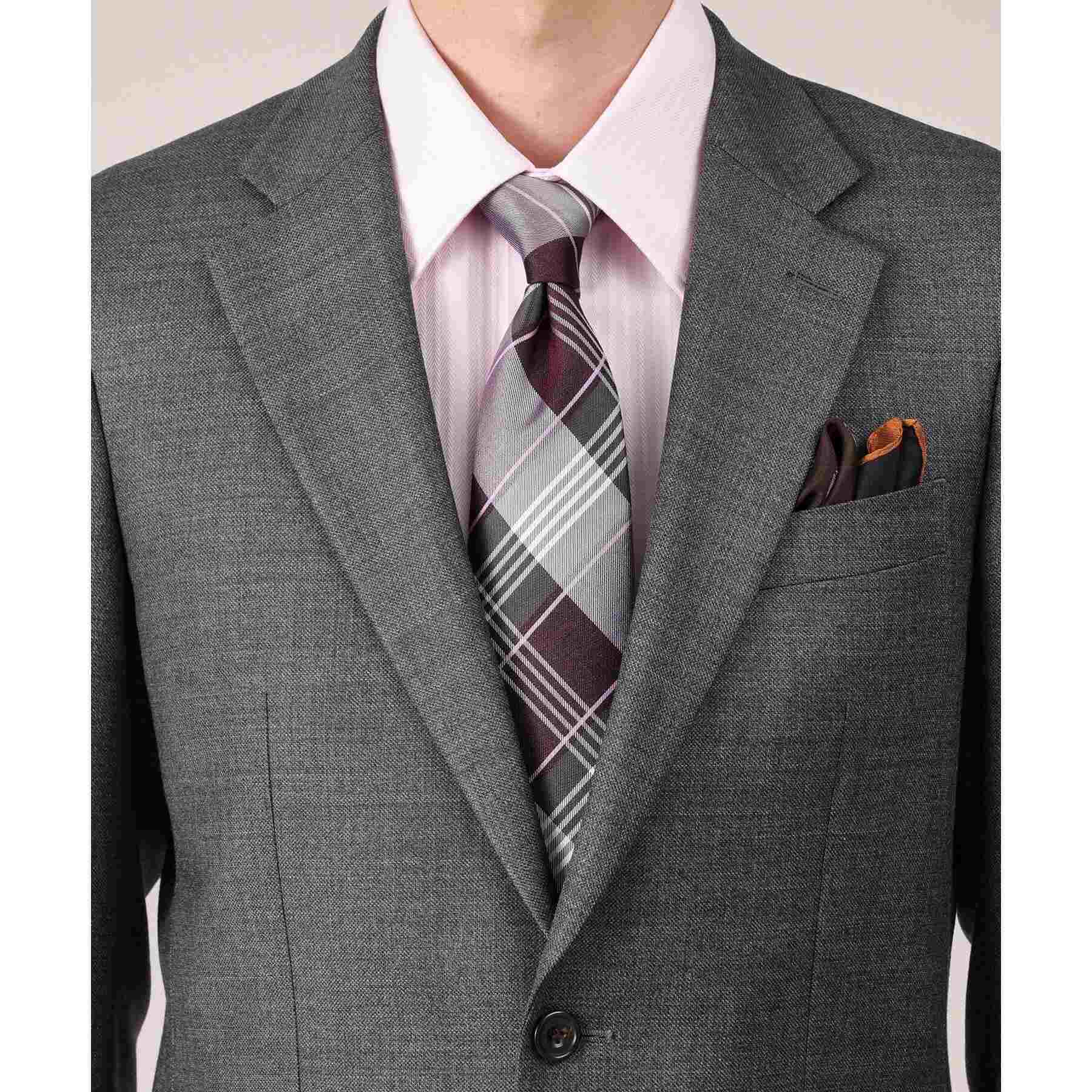TAKEO KIKUCHI Dobby Stripe Business Shirt