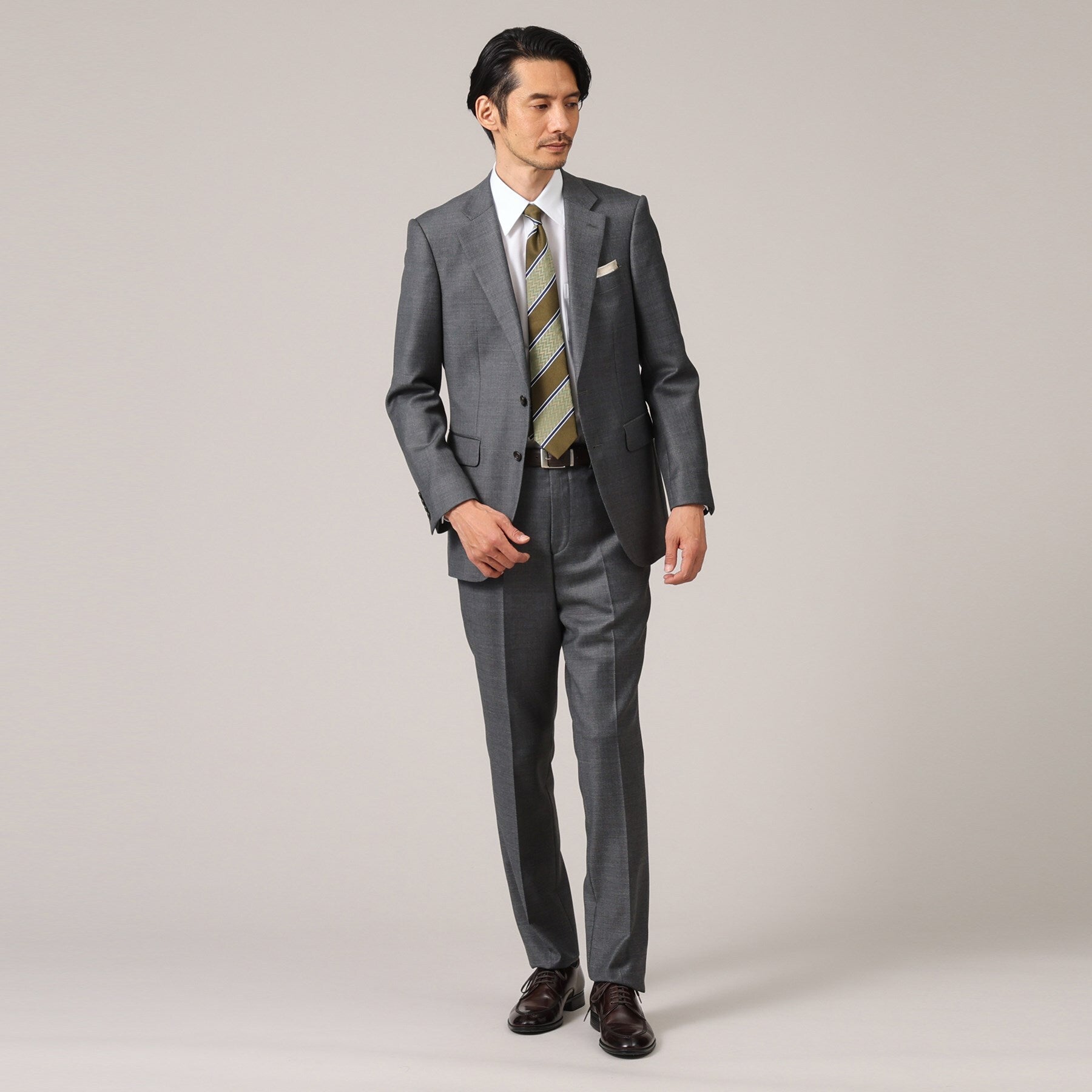 タケオキクチ TAKEO KIKUCHI 【Sサイズ～】100双 ブロード レギュラーカラー シャツ （ネイビー(093)） ネイビー(093)