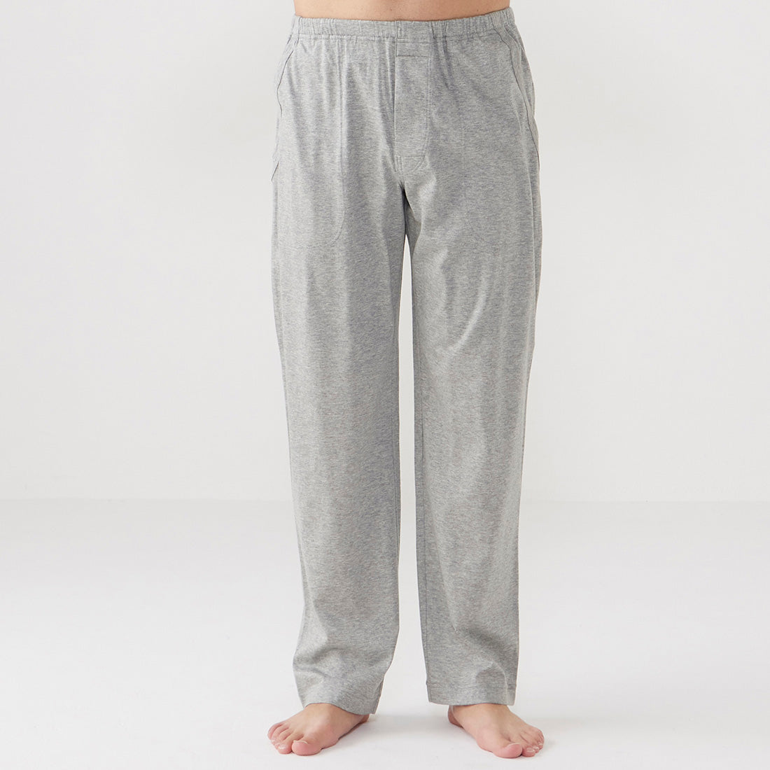 タケオキクチ TAKEO KIKUCHI 長袖ヘンリーネックパジャマ （モクグレー） モクグレー