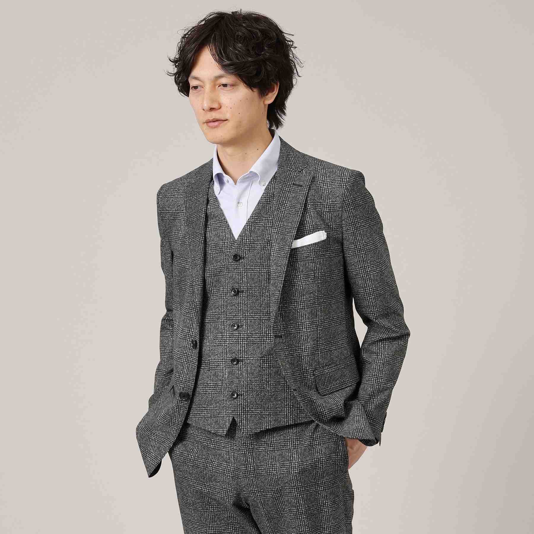 Takeo Kikuchi [抗菌和除臭劑]酷點Glen檢查背心