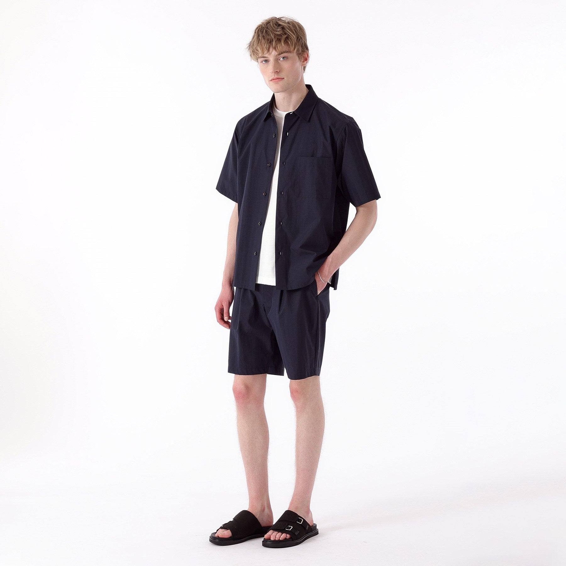 タケオキクチ TAKEO KIKUCHI 【THE FLAGSHIP】ウェザークロス シャツ （ライトベージュ(051)） ライトベージュ(051)