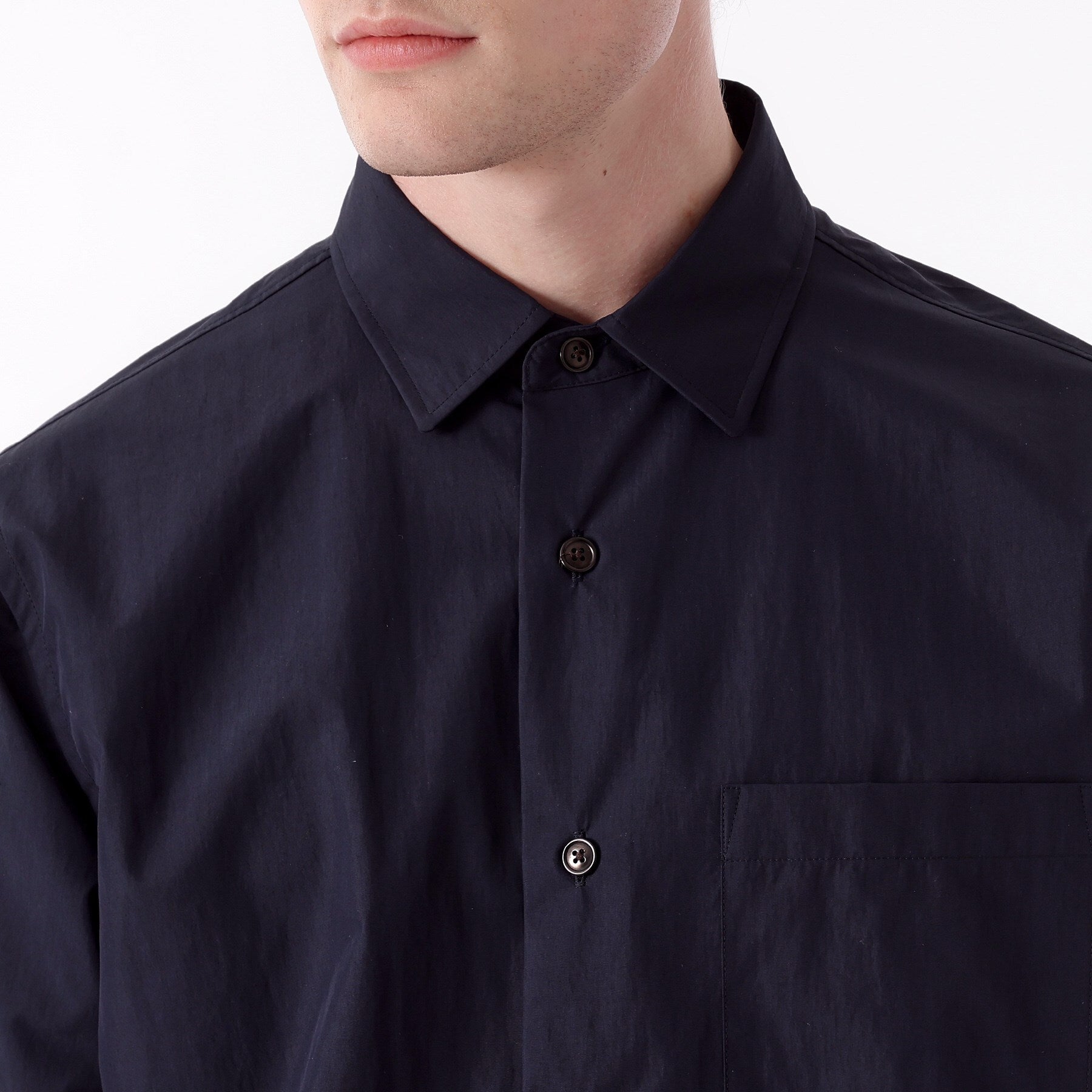 タケオキクチ TAKEO KIKUCHI 【THE FLAGSHIP】ウェザークロス シャツ （ライトベージュ(051)） ライトベージュ(051)