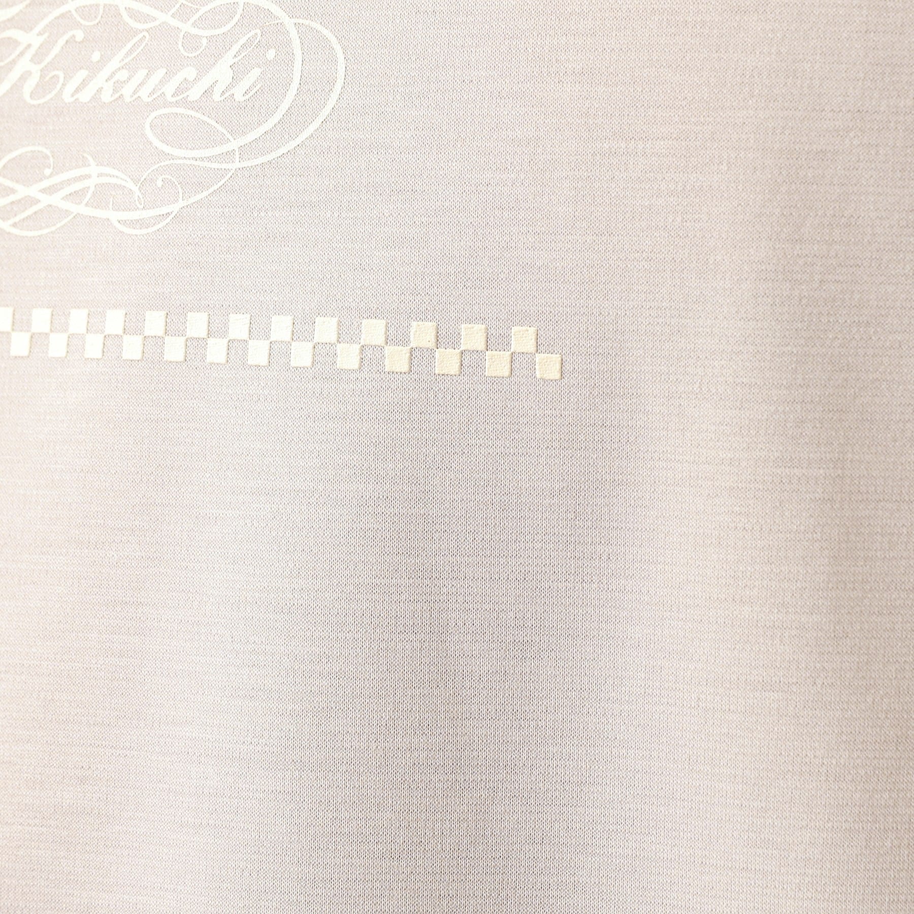 タケオキクチ TAKEO KIKUCHI カリグラフィーロゴ長袖ポンチTシャツ （グレージュ(050)） グレージュ(050)