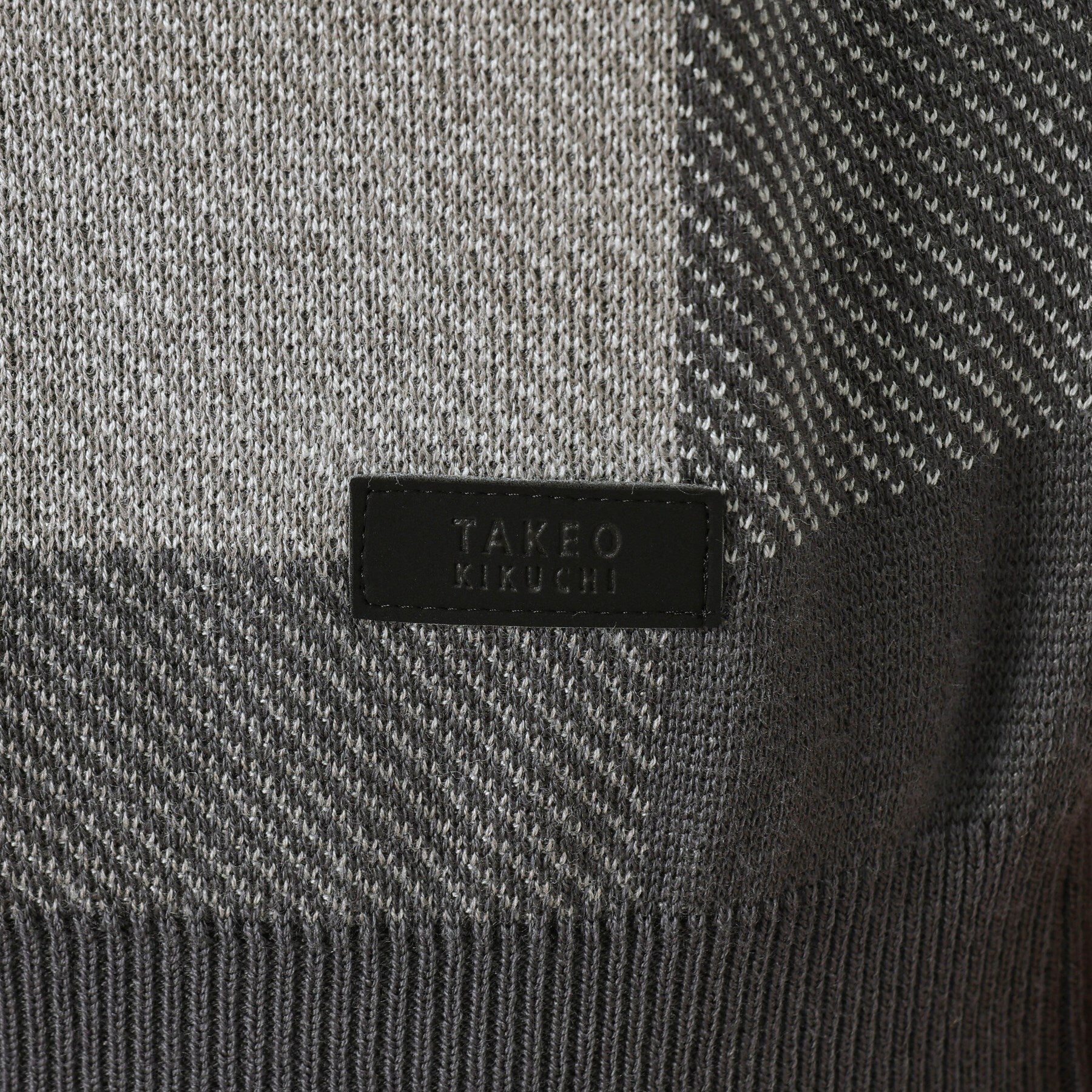 タケオキクチ TAKEO KIKUCHI チェック柄 プルオーバー ニット （ブラウン(243)） ブラウン(243)