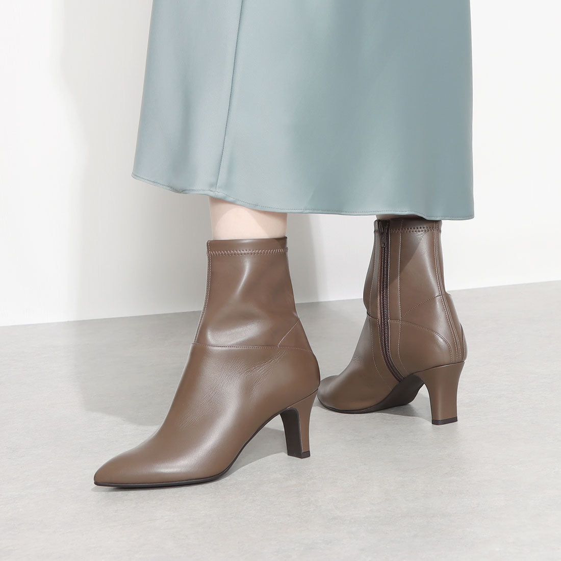 タラントン バイ ダイアナ TALANTON by DIANA ストレッチショートブーツ