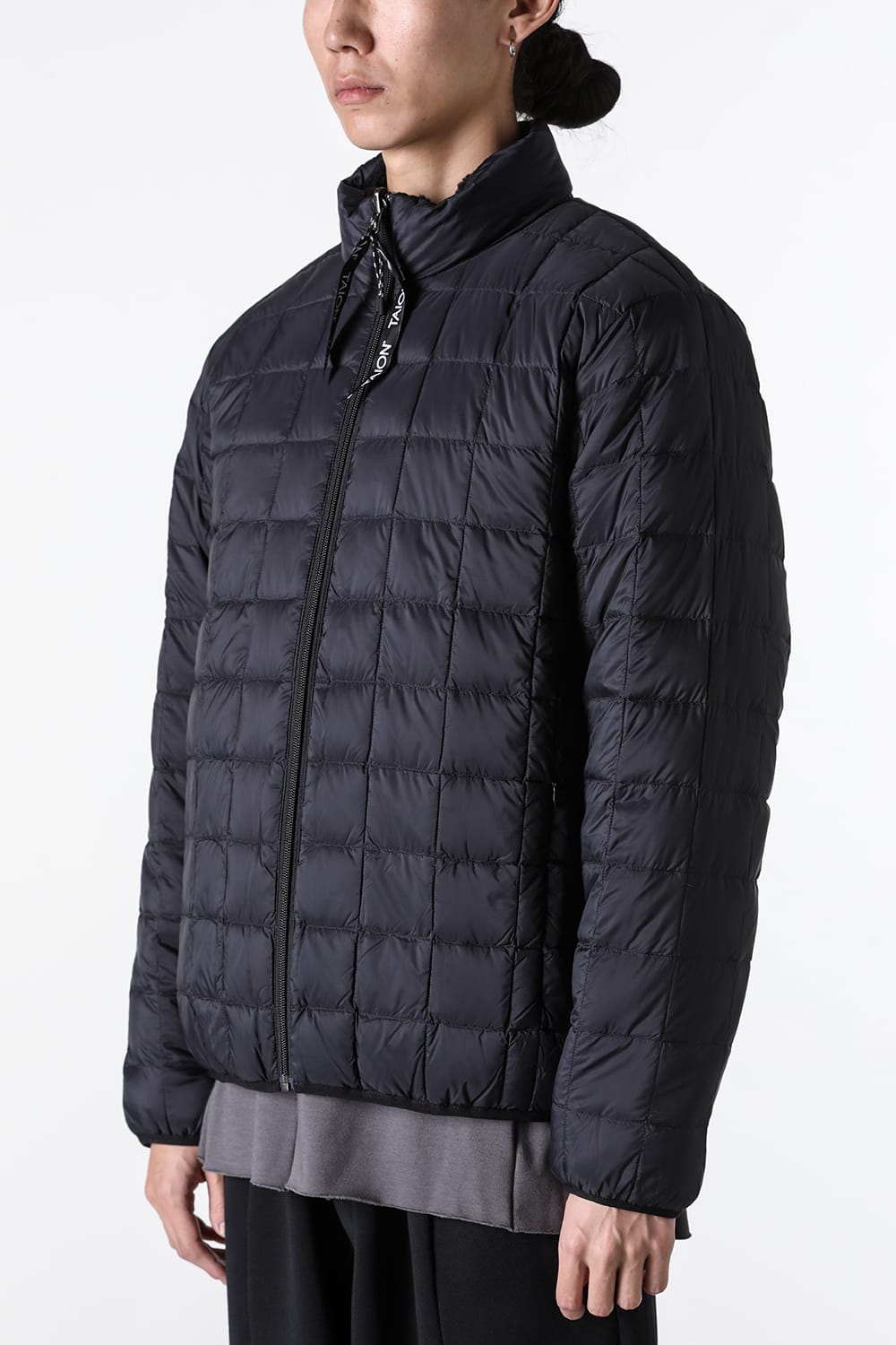 タイオン TAION UNISEX DOWN×BOA REVERSIBLE DOWN JKT （BLACK×BLACK） BLACK×BLACK