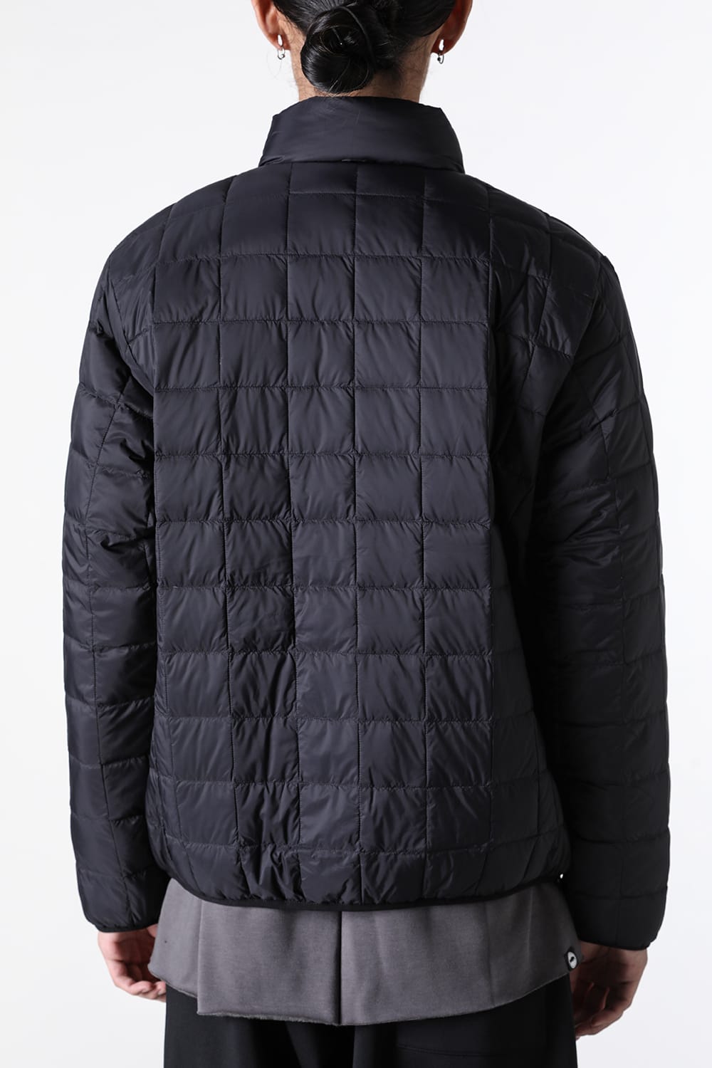 タイオン TAION UNISEX DOWN×BOA REVERSIBLE DOWN JKT （BLACK×BLACK） BLACK×BLACK