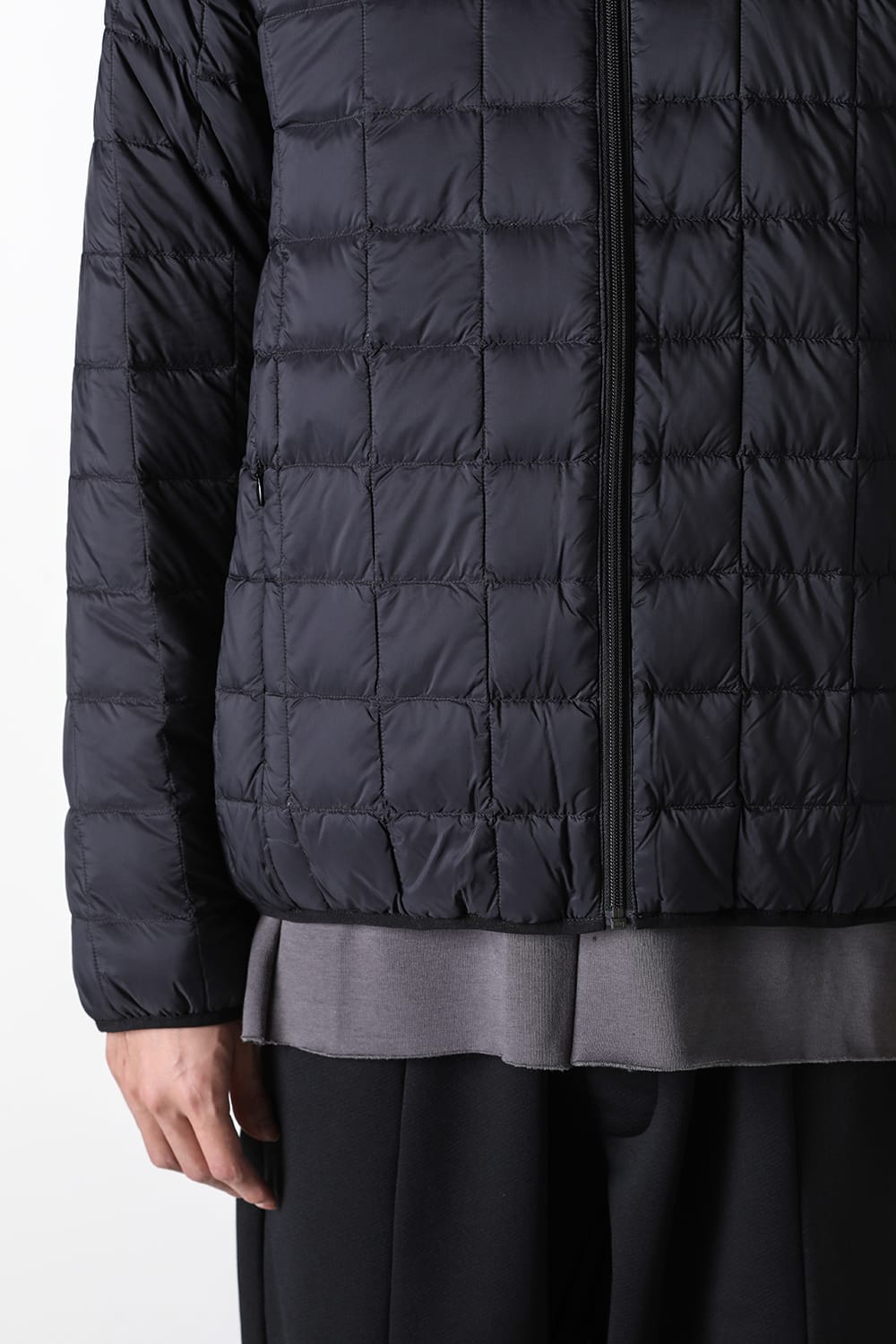 タイオン TAION UNISEX DOWN×BOA REVERSIBLE DOWN JKT （BLACK×BLACK） BLACK×BLACK