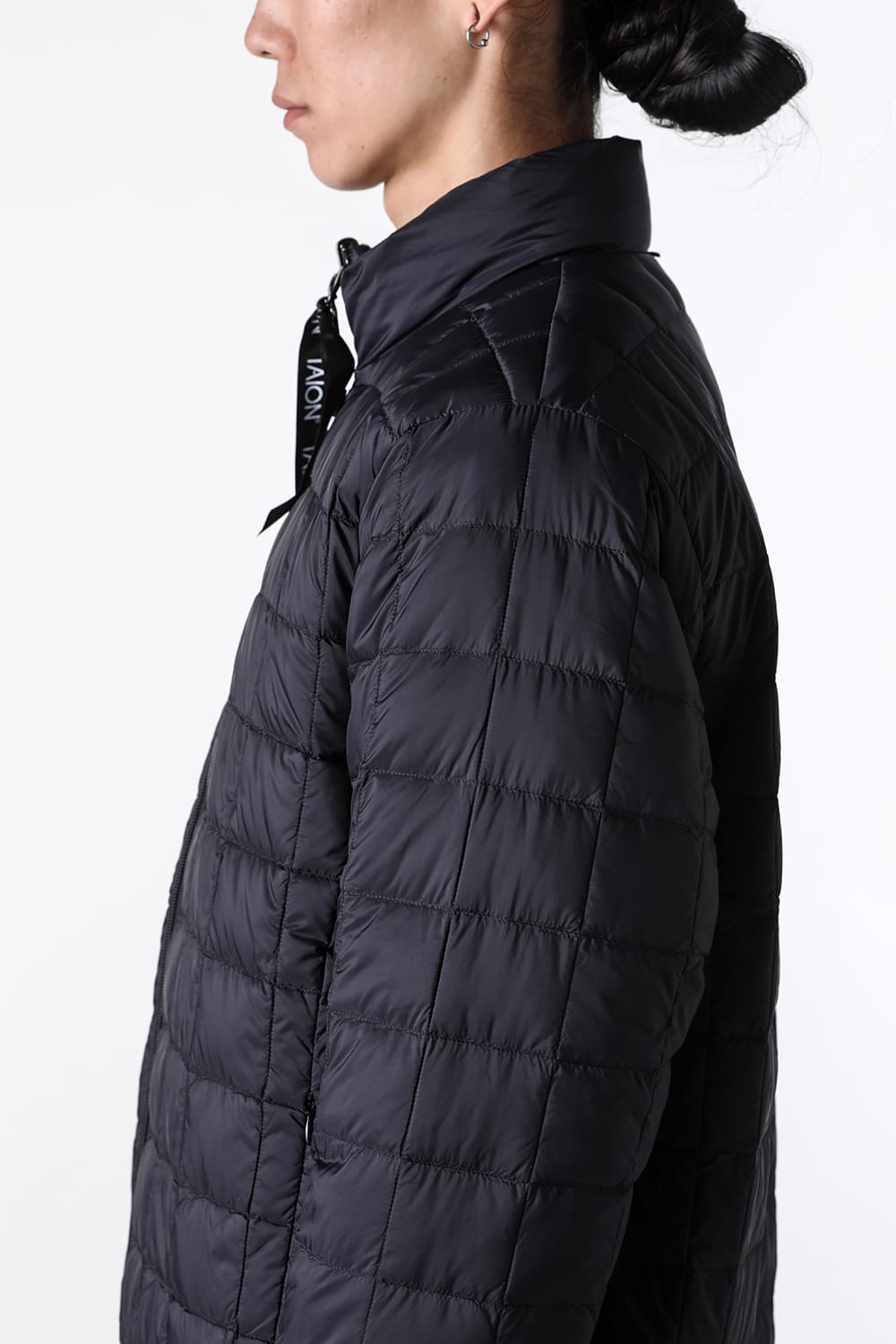 タイオン TAION UNISEX DOWN×BOA REVERSIBLE DOWN JKT （BLACK×BLACK） BLACK×BLACK