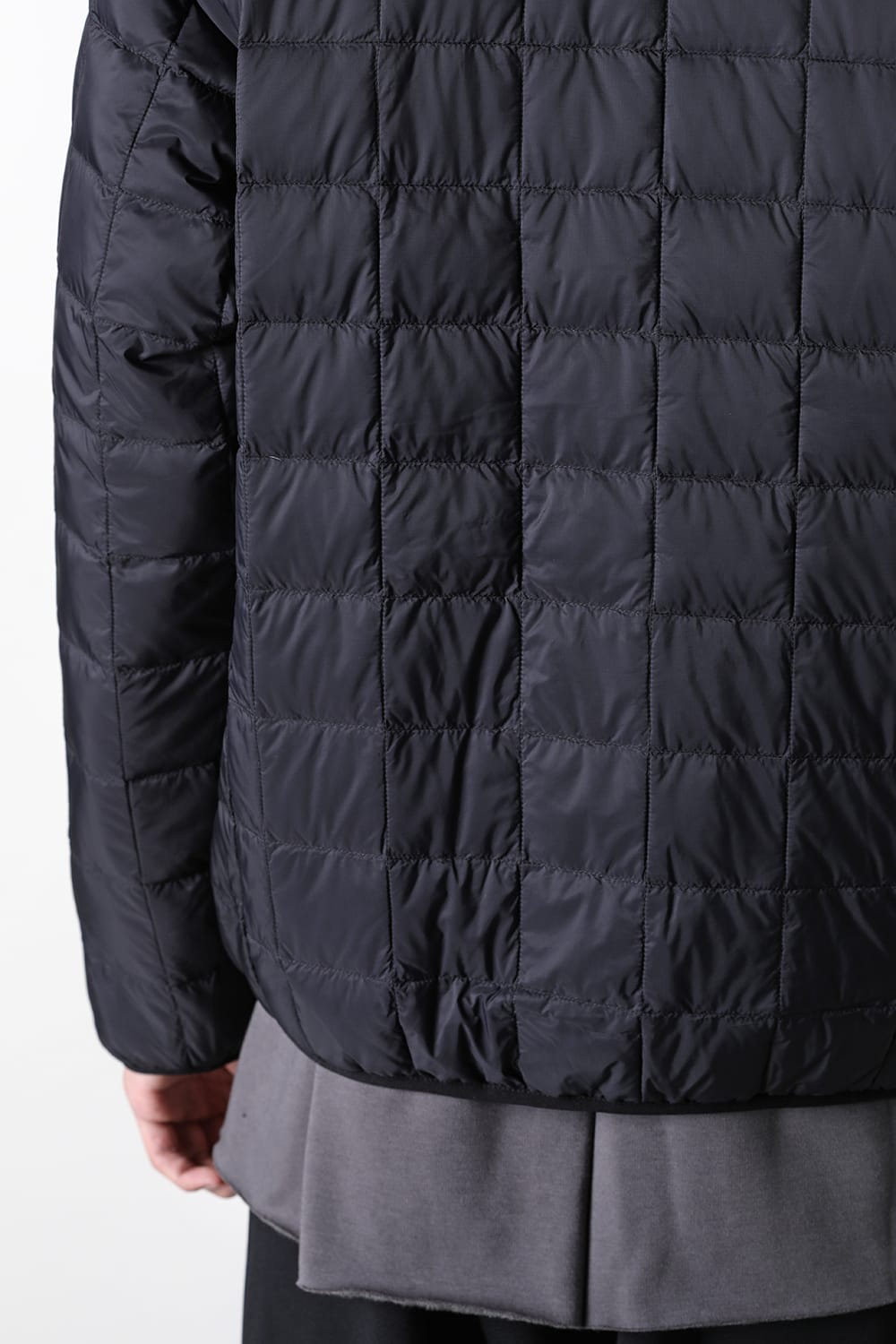 タイオン TAION UNISEX DOWN×BOA REVERSIBLE DOWN JKT （BLACK×BLACK） BLACK×BLACK
