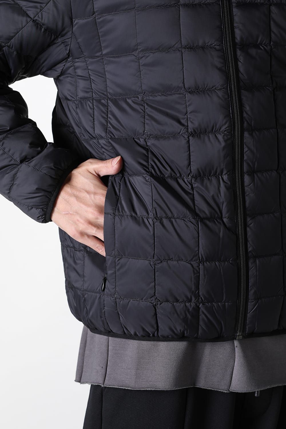タイオン TAION UNISEX DOWN×BOA REVERSIBLE DOWN JKT （BLACK×BLACK） BLACK×BLACK