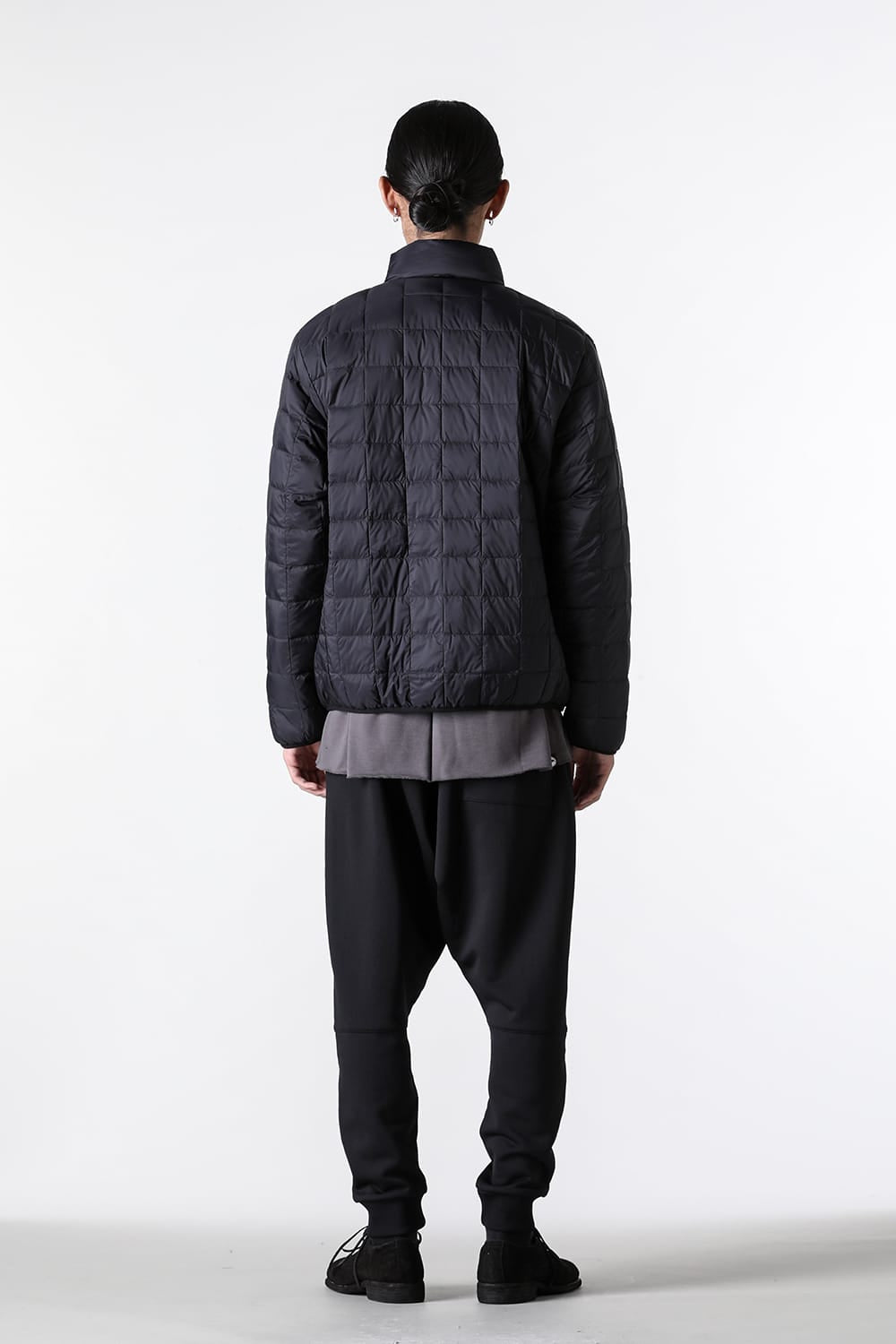 タイオン TAION UNISEX DOWN×BOA REVERSIBLE DOWN JKT （BLACK×BLACK） BLACK×BLACK