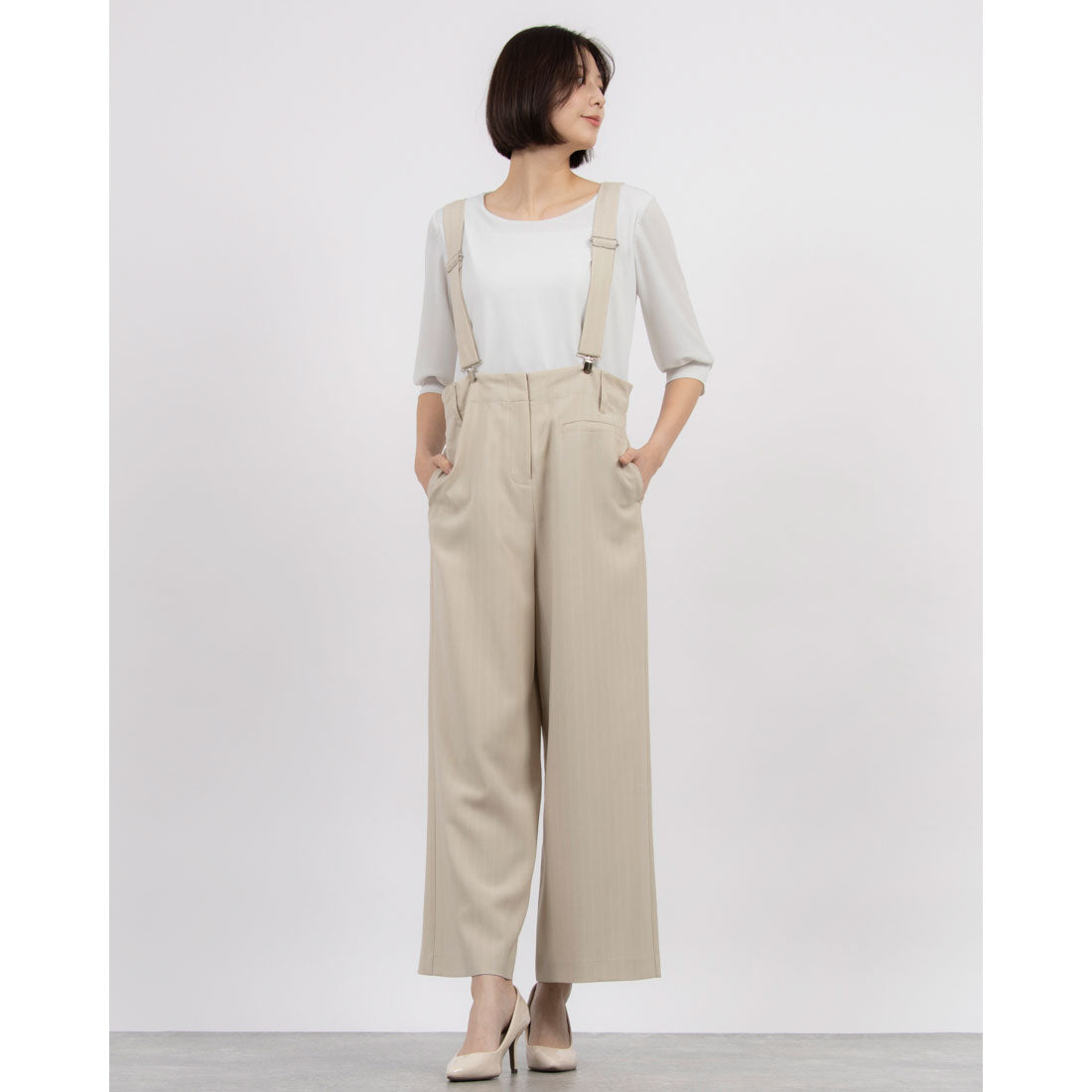 Tartaruga pants with suspenders