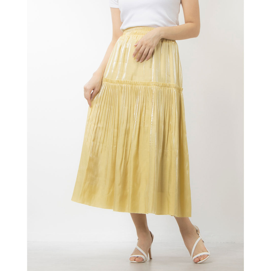 Tartaruuga pleated skirt