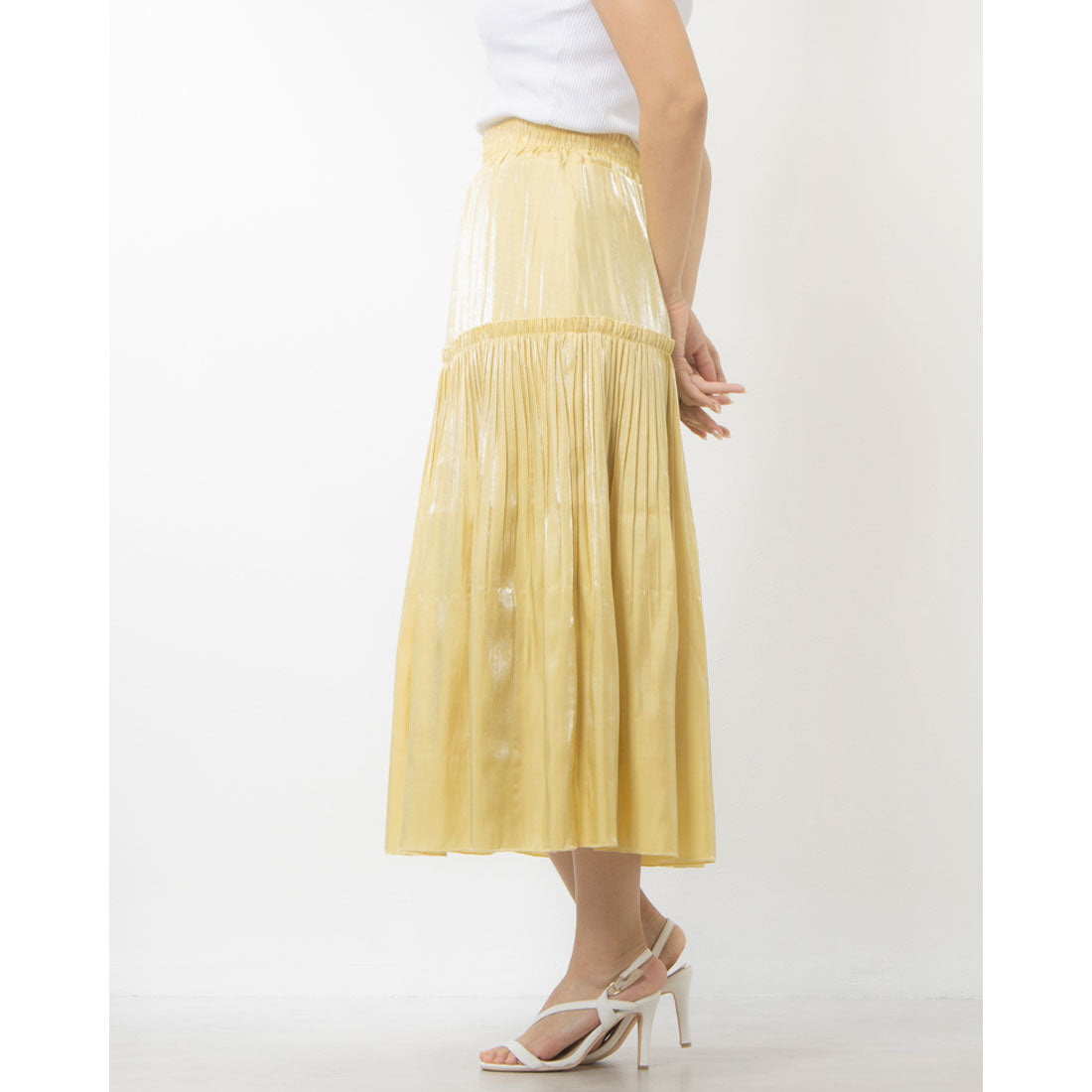 Tartaruuga pleated skirt