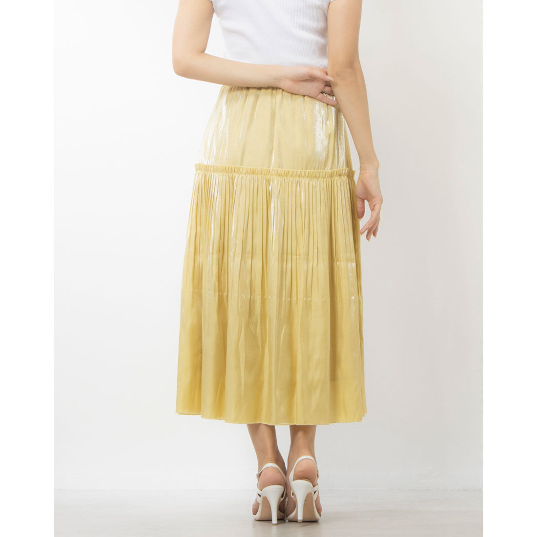 Tartaruuga pleated skirt