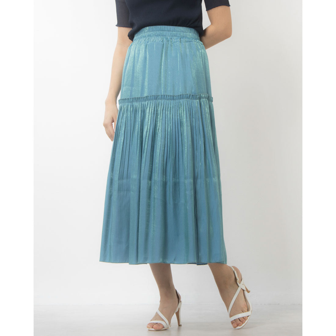 Tartaruuga pleated skirt