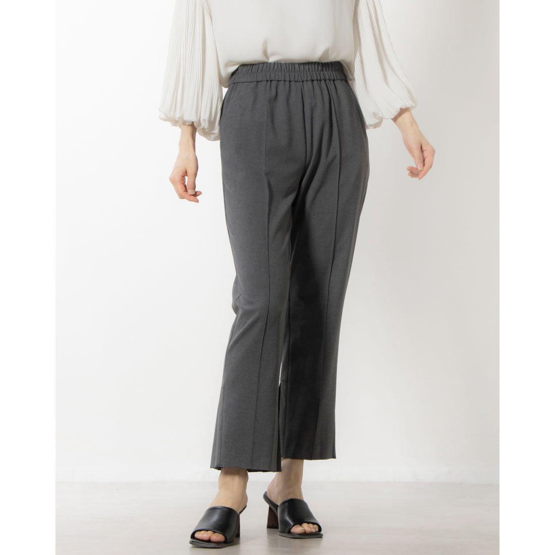 Tartaluga pleated hem pants