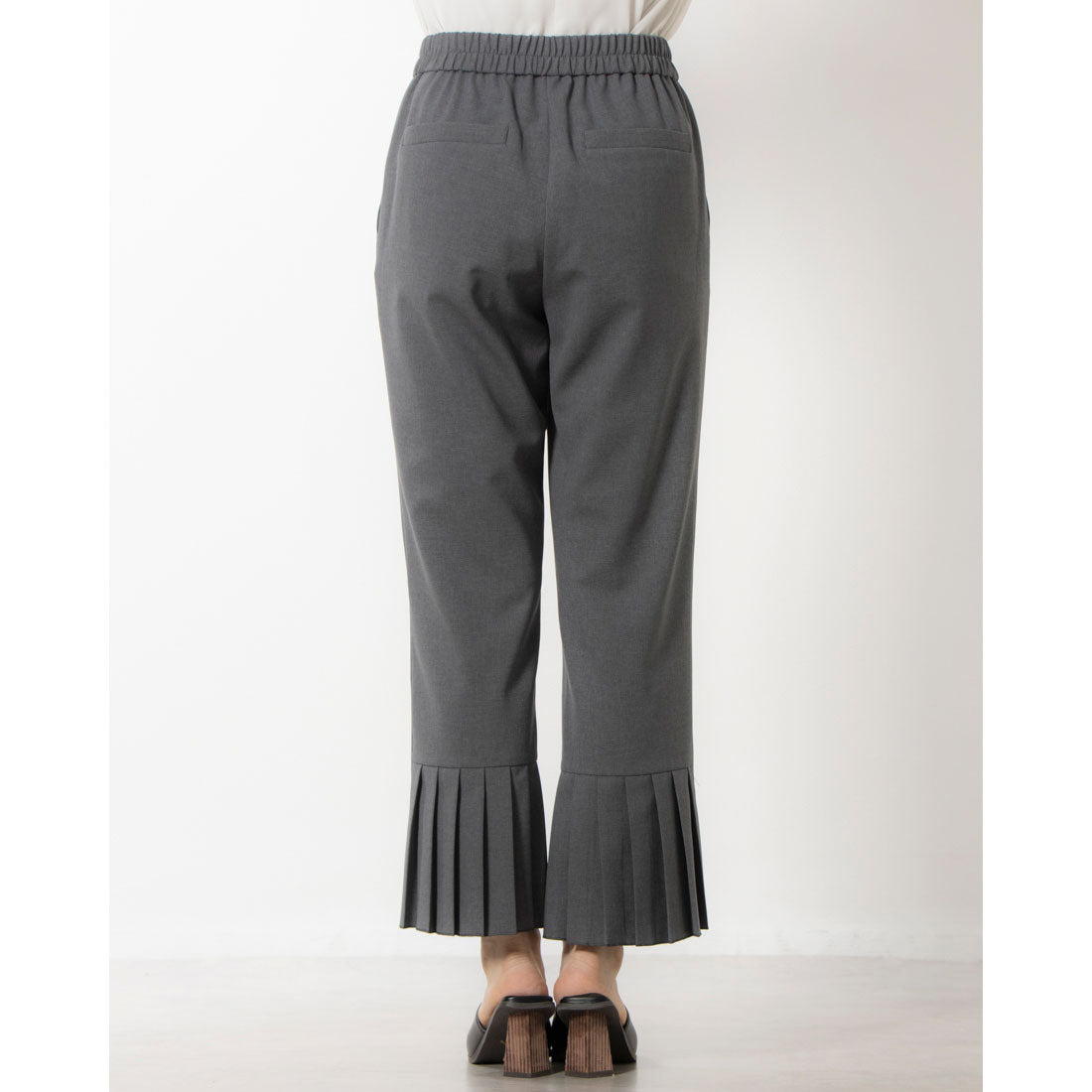 Tartaluga pleated hem pants