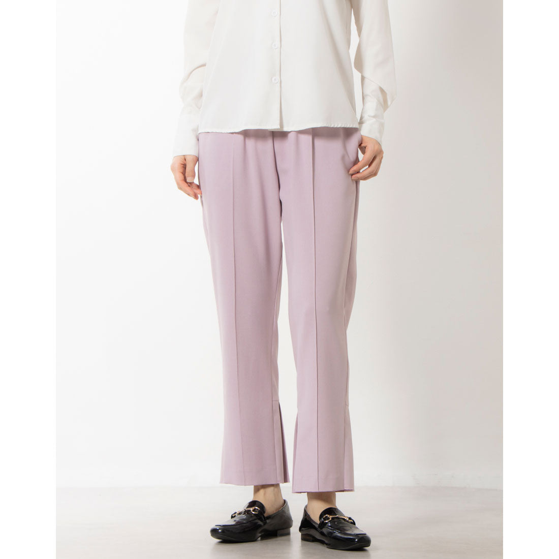 Tartaluga pleated hem pants