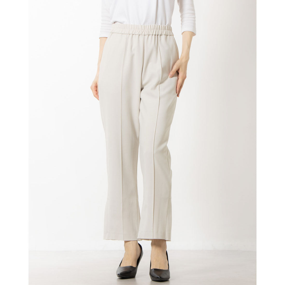 Tartaluga pleated hem pants